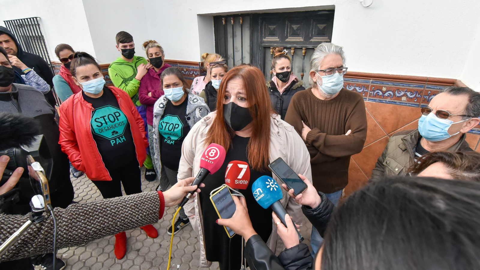 Paralizado durante al menos un mes el desahucio de una mujer y sus tres hijos en Algeciras