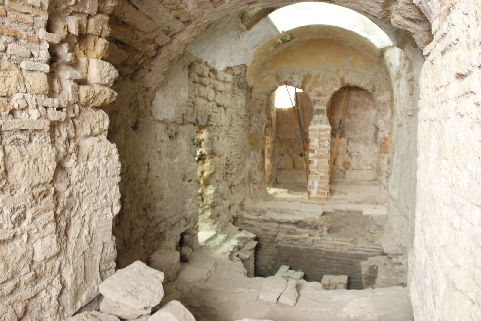 Baños árabes de San Pedro en Córdoba.