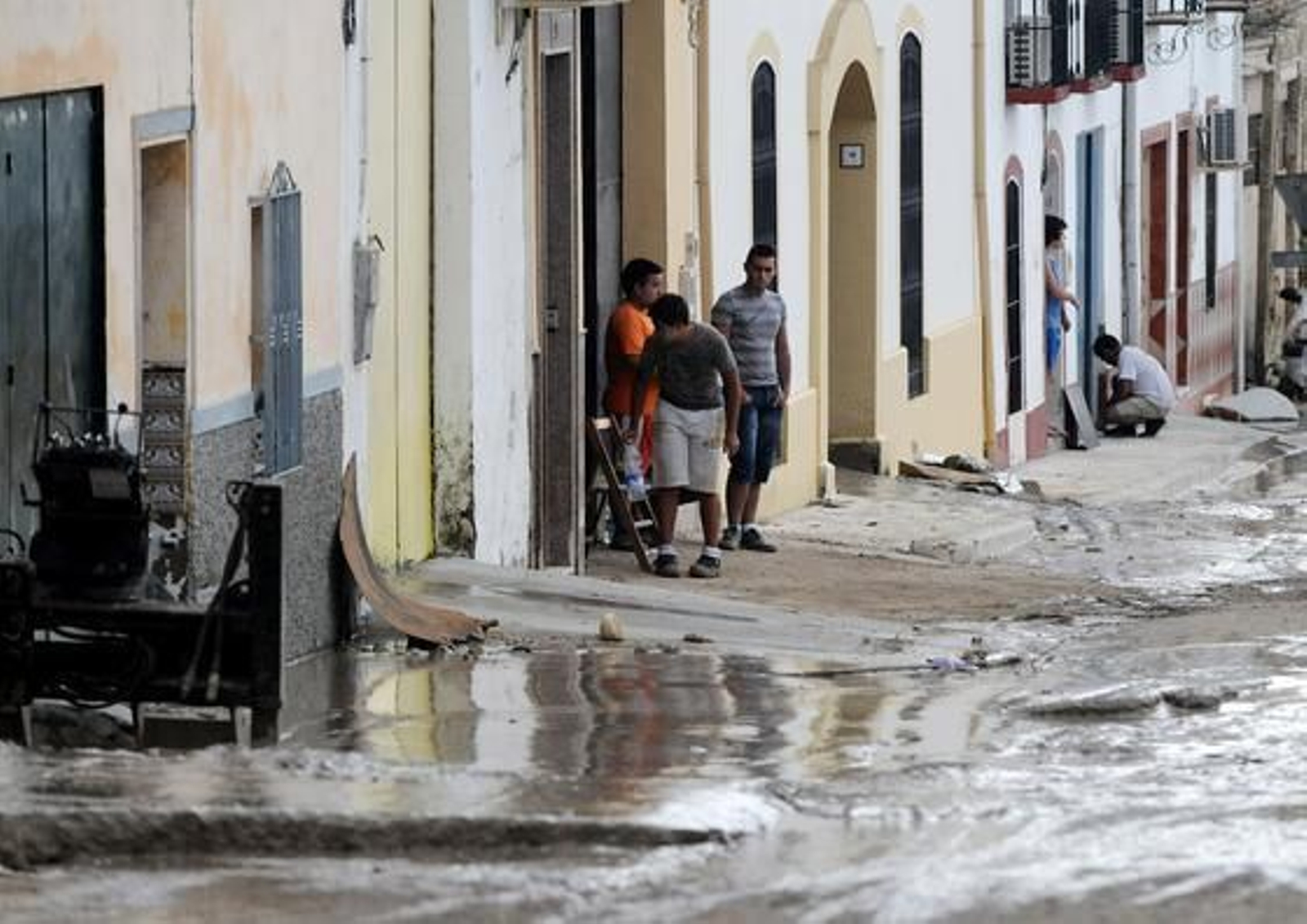 Violenta tromba de agua en Córdoba