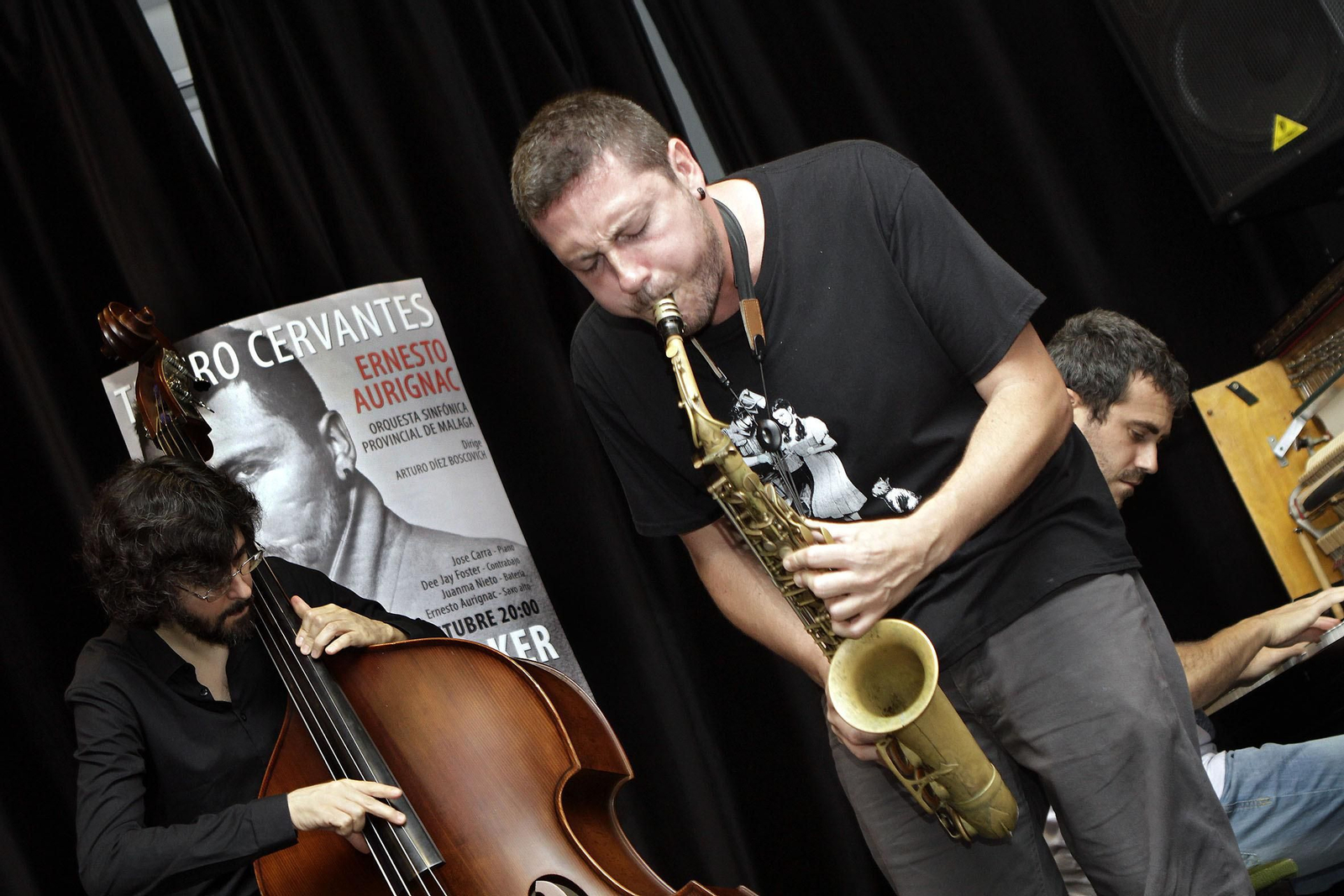 El saxofonista malagueño Ernesto Aurignac.