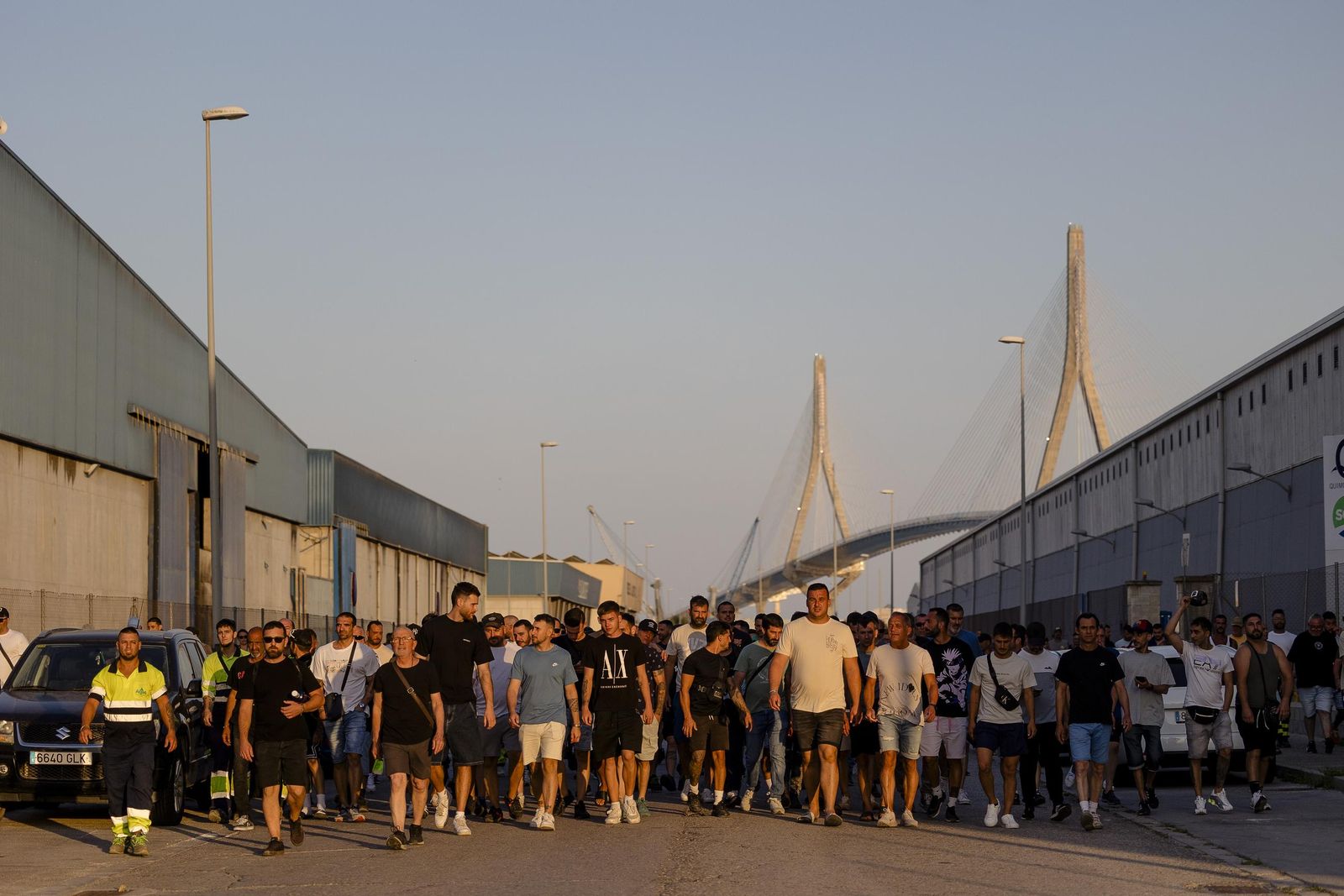 Las imágenes de las protestas de la huelga del metal en Cádiz de este lunes 30 de junio