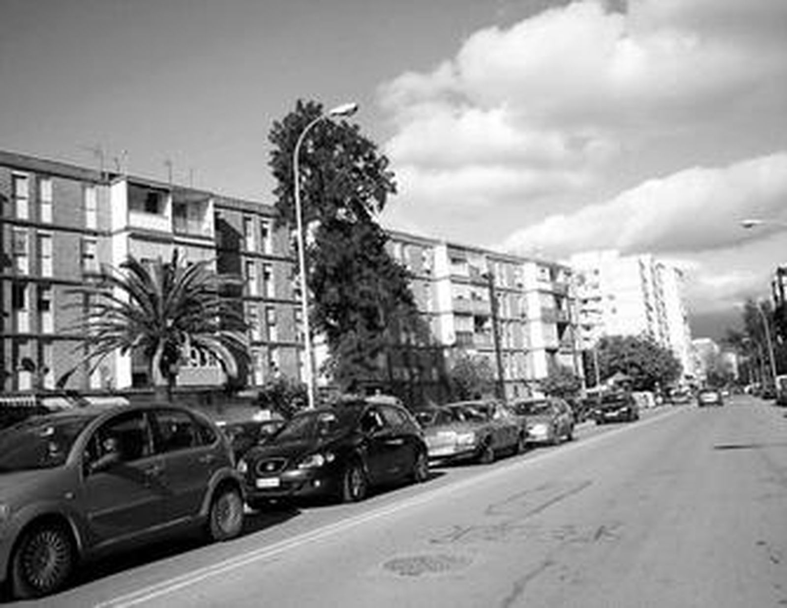 Detalle del barrio de Puerta Blanca.