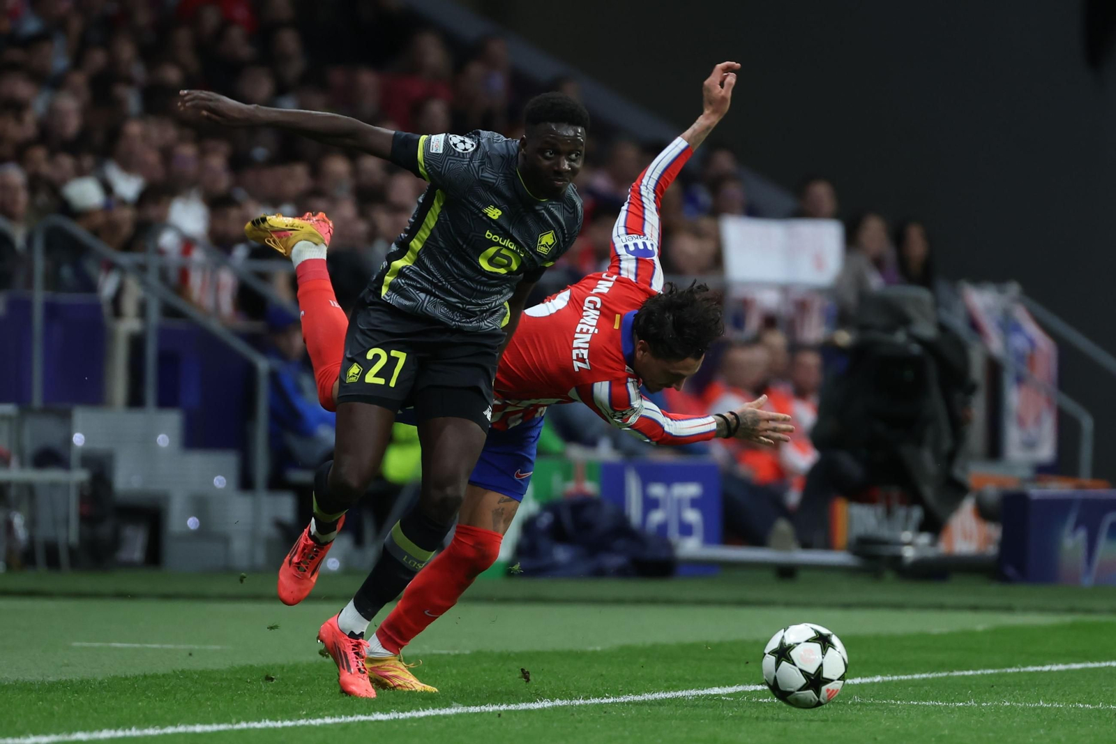 Las mejores imágenes del Atlético de Madrid en su duelo contra el Lille