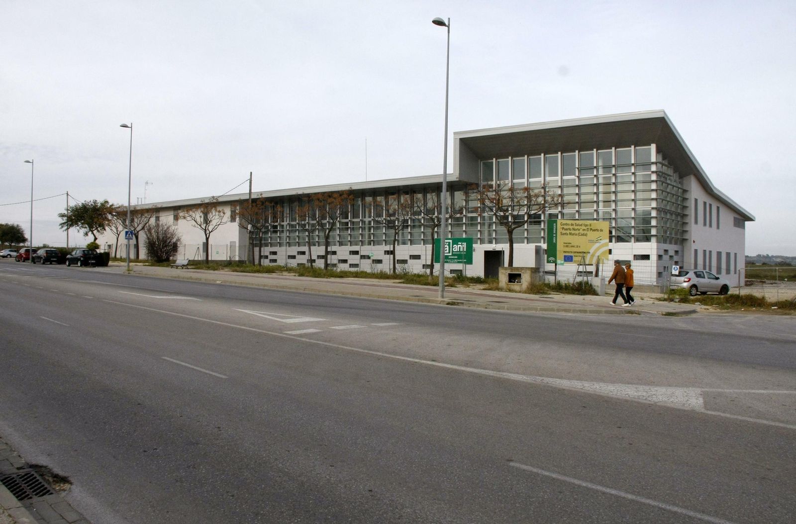 Una imagen del edificio del nuevo centro de salud 'Angel Salvatierra'.