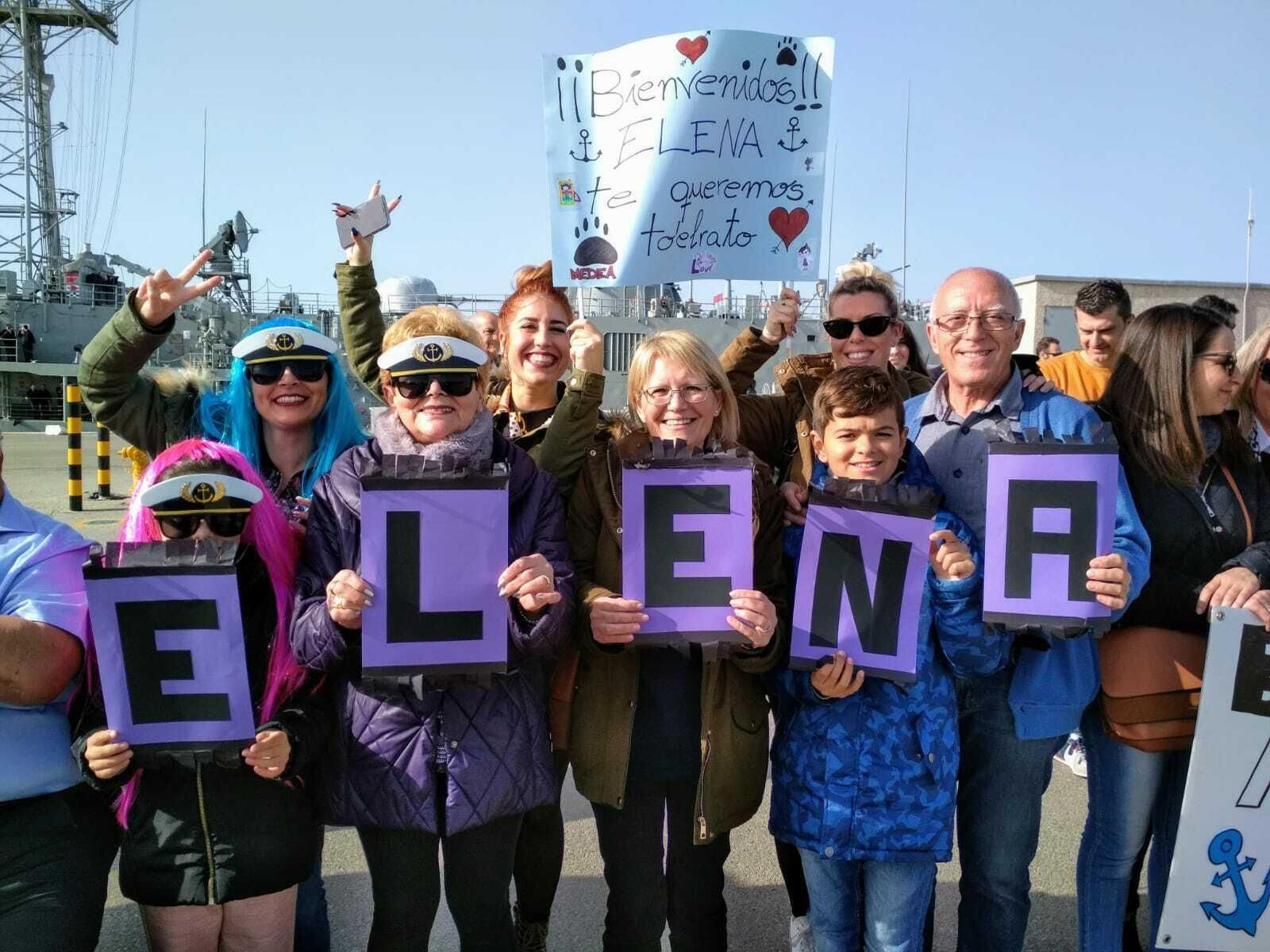 La fragata Reina Sofía llega la Base de Rota