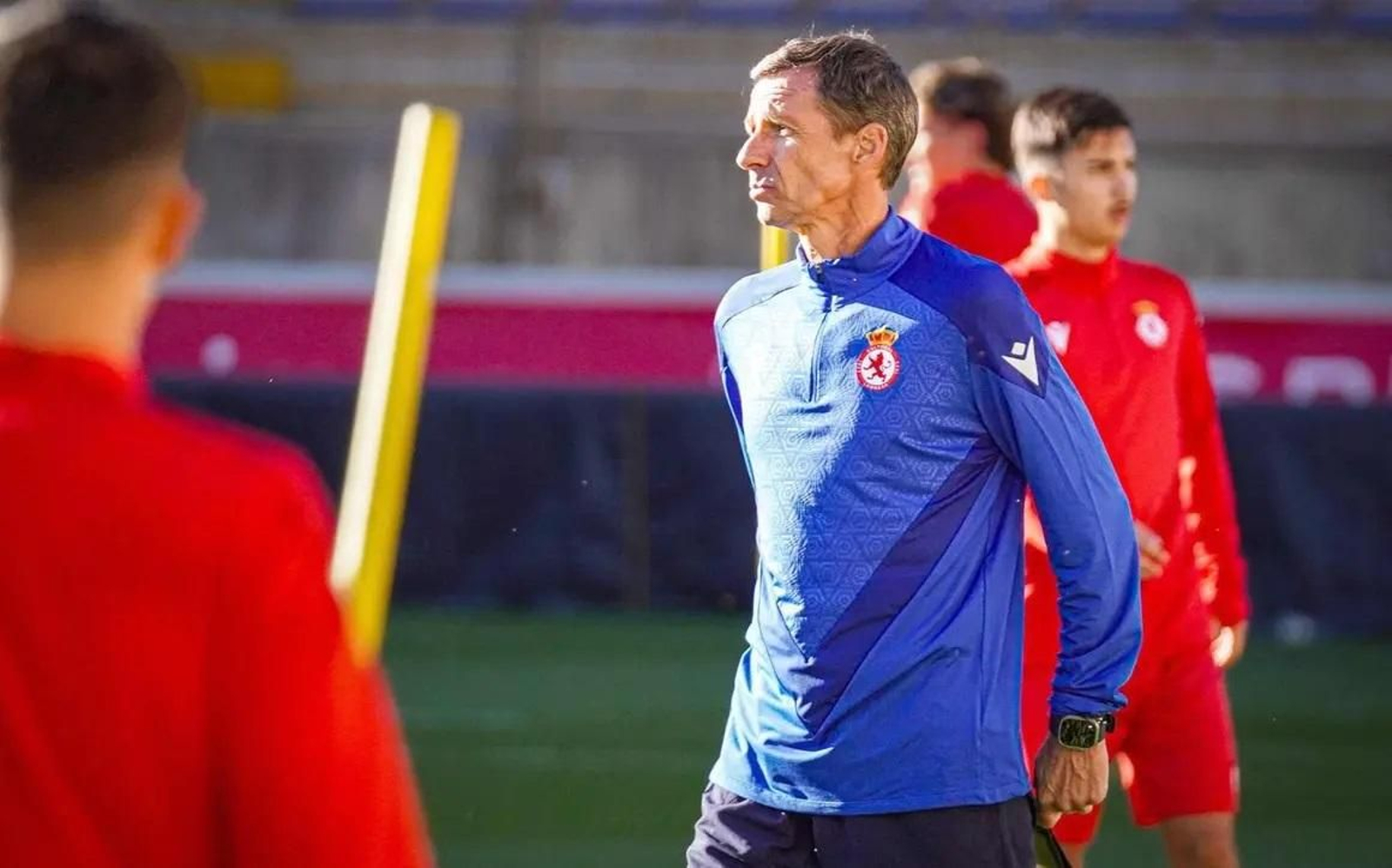 Ziganda dirige su primer entreno al conjunto leonés.