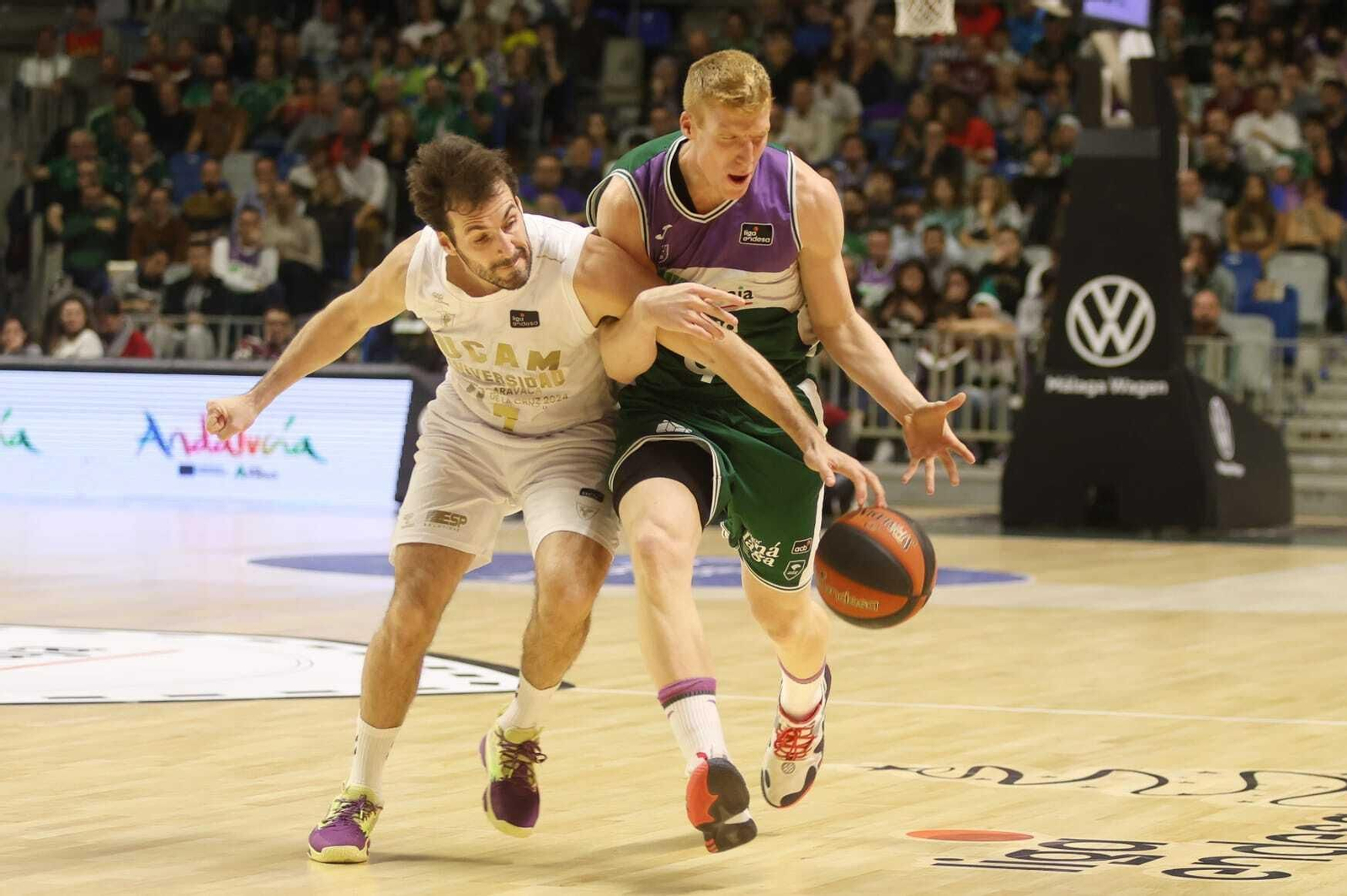 El Unicaja - UCAM Murcia, en fotos