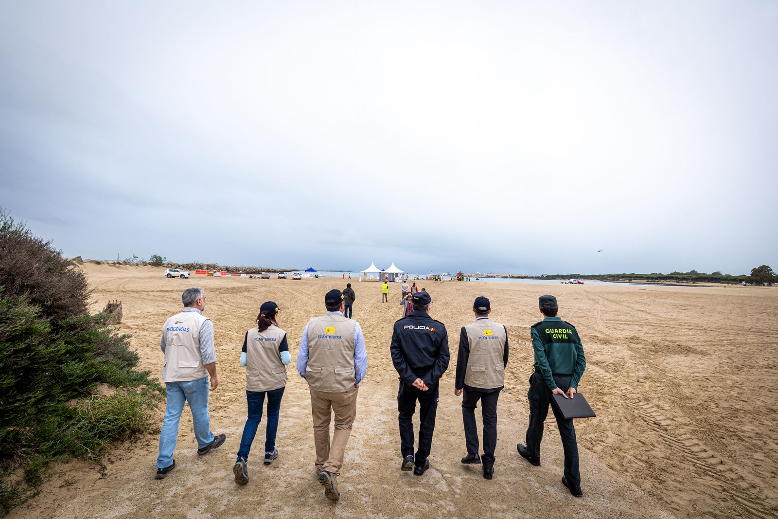 Imágenes del simulacro marítimo en en El Puerto