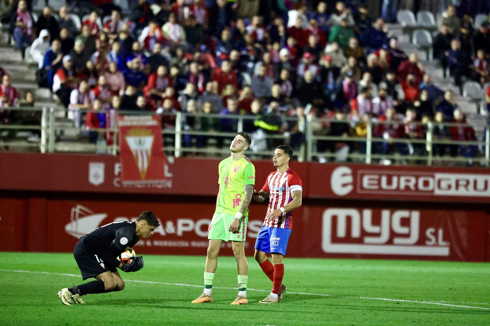 El Algeciras - Málaga CF, en fotos