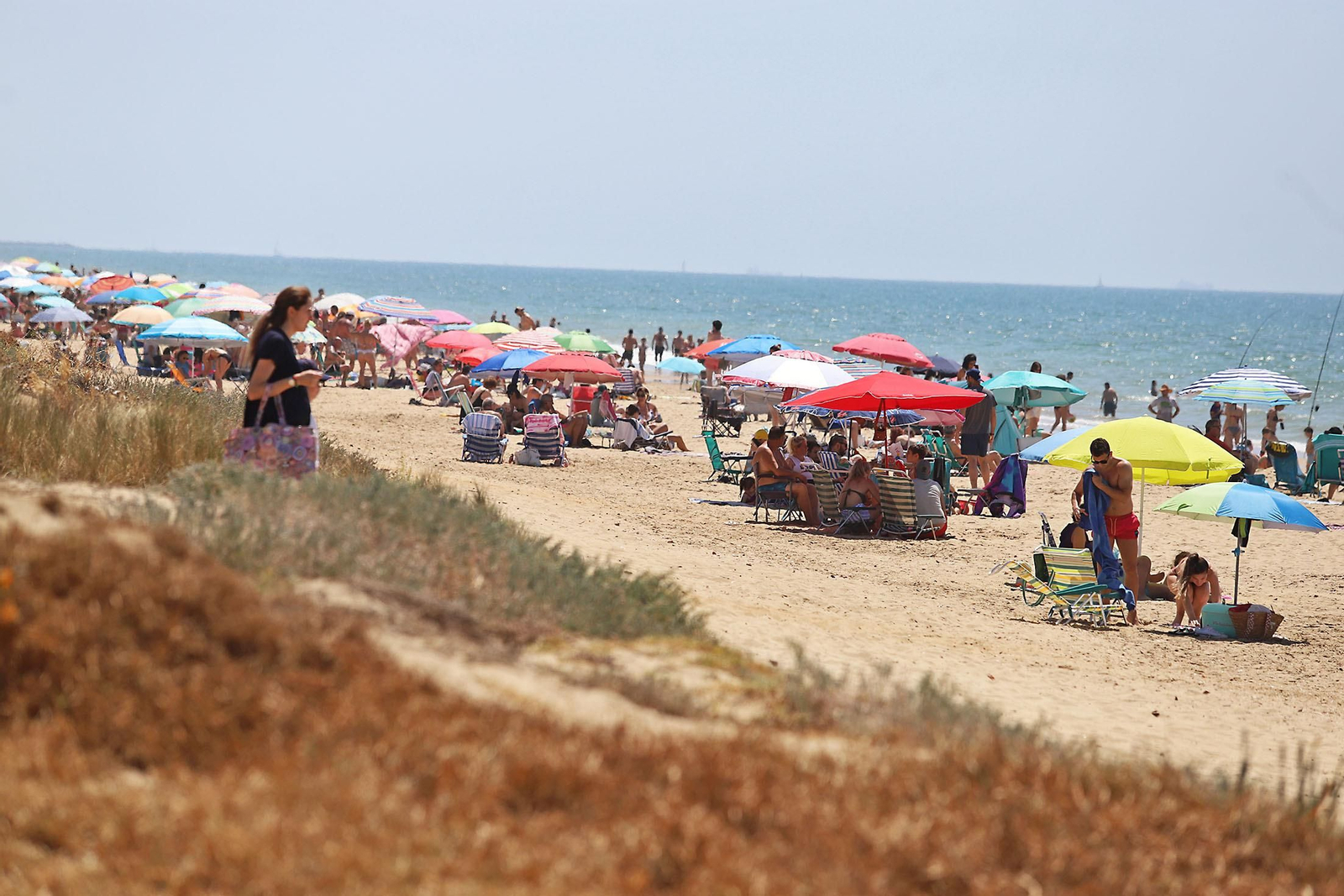 Las playas de Huelva se llenan en el 1 de mayo