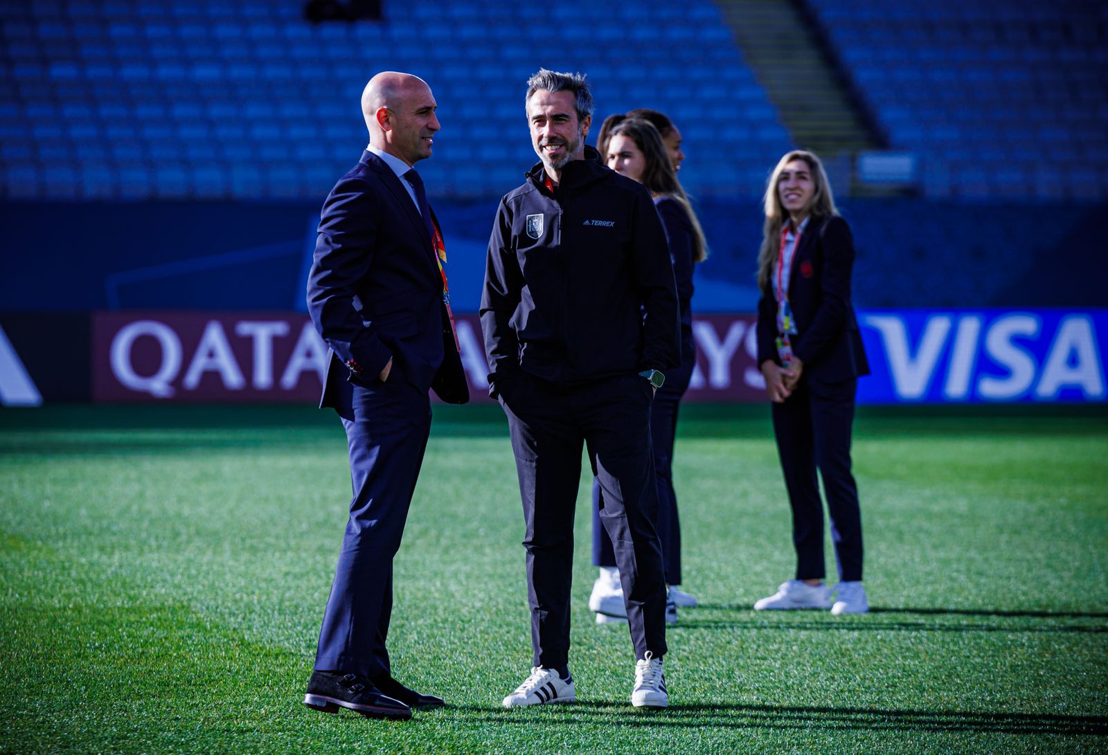 Las fotos de la goleada de España a Suiza en el Mundial femenino