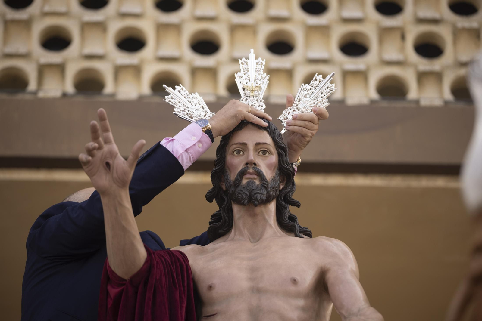 La Hermandad del Resucitado de la Semana Santa de Huelva 2023, en imágenes