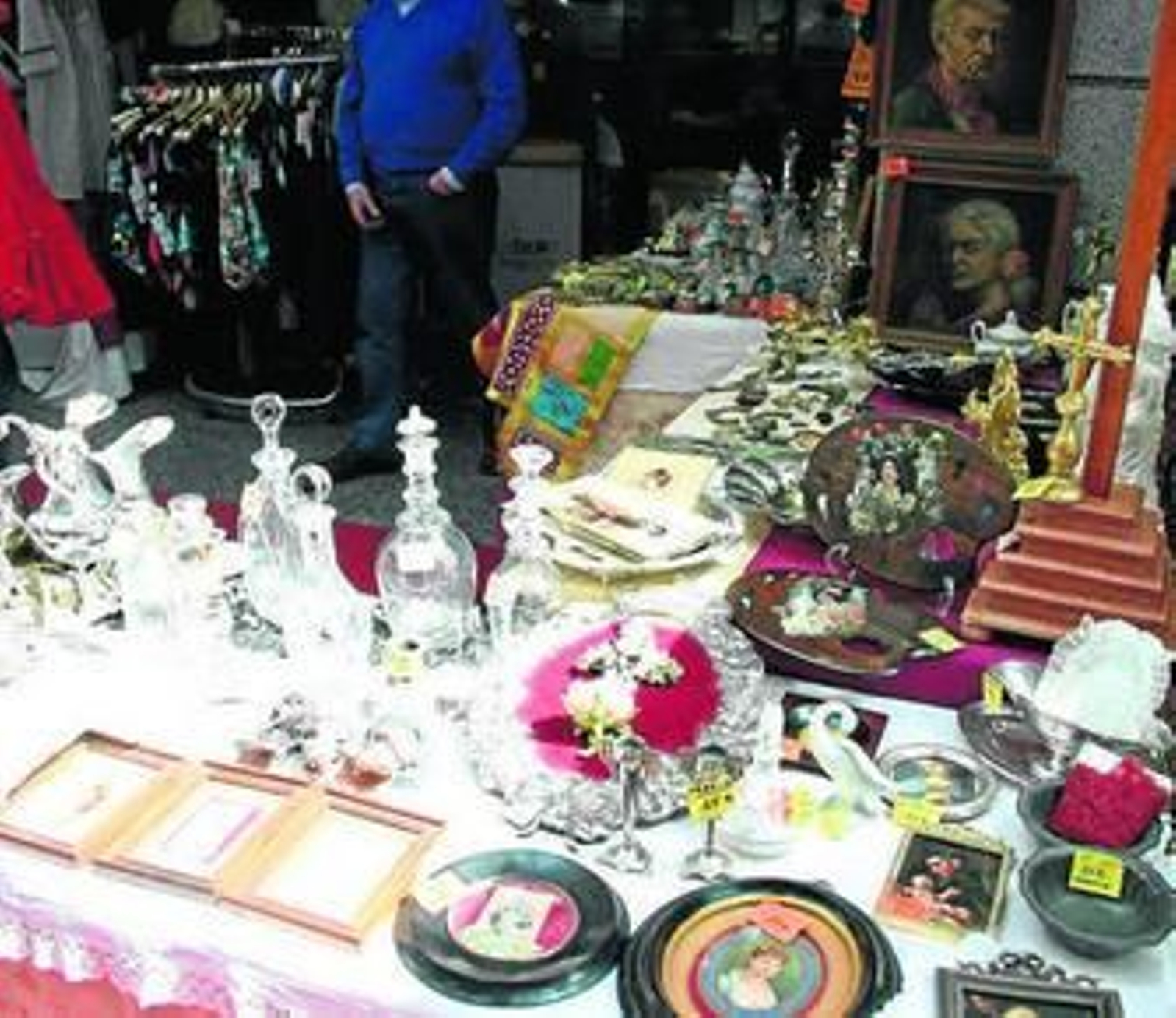 Imagen de la edición del año pasado del Mercadillo Solidario.