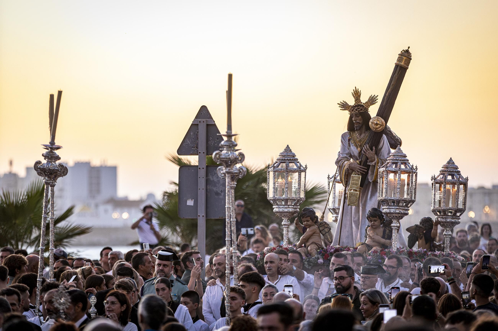 Las imágenes históricas del Nazareno en Puerta Tierra