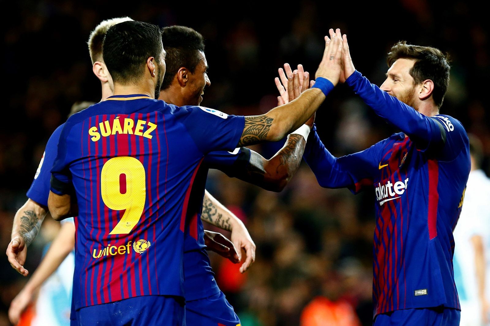 El Barcelona-Deportivo de La Coruña, en imágenes