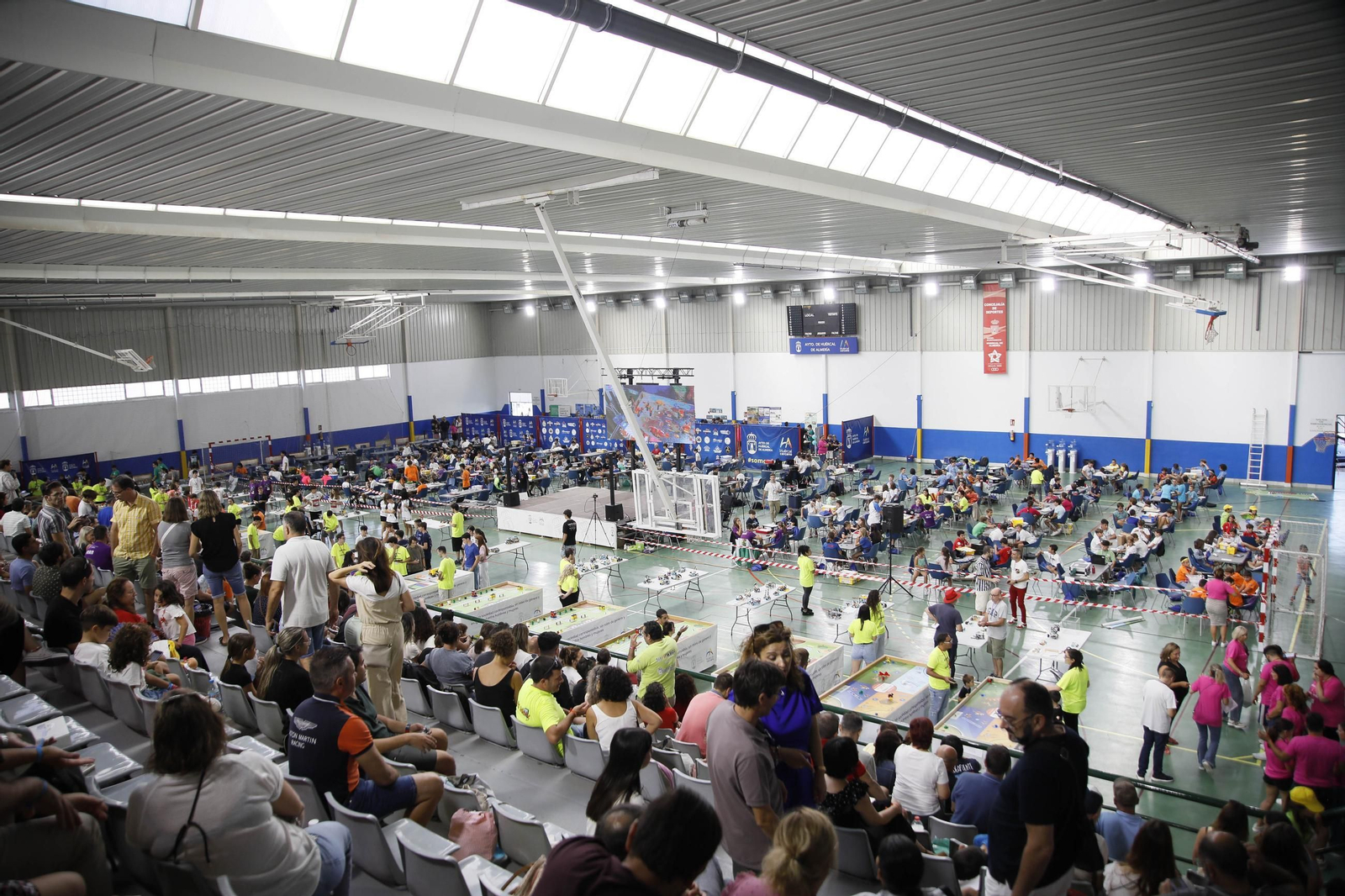 Las imágenes del World robot olympiad en Huércal de Almería