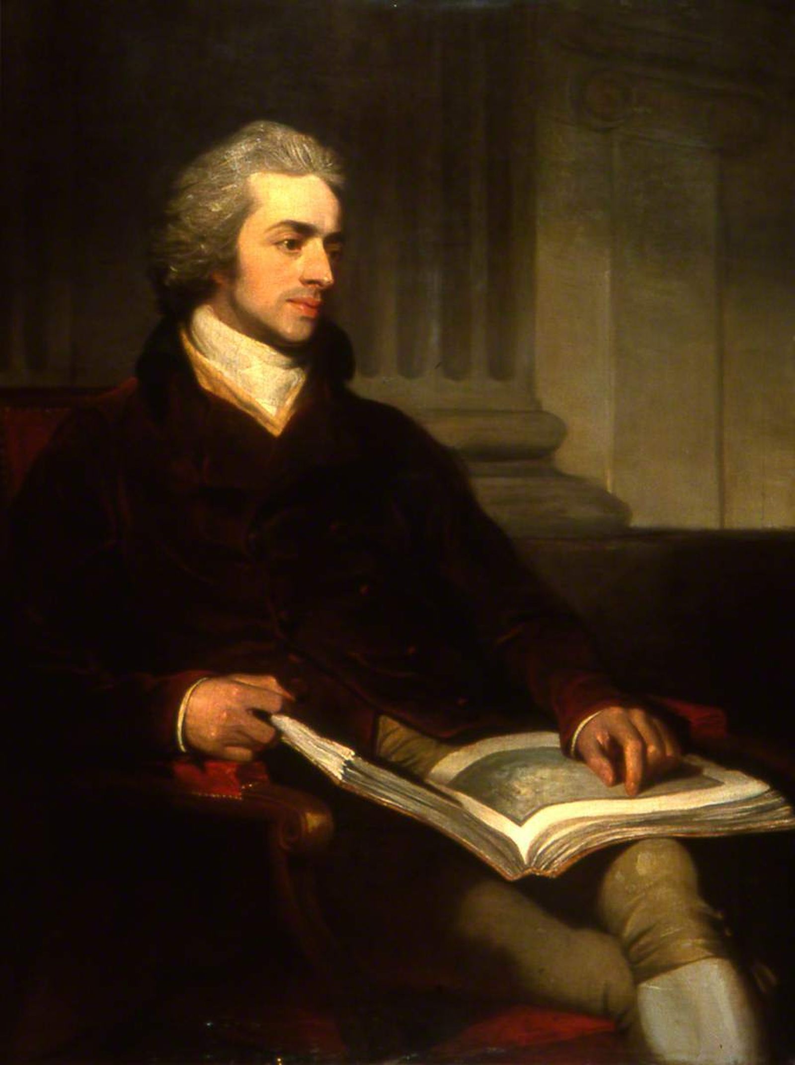 Retrato de William Beckford por John Hoppner