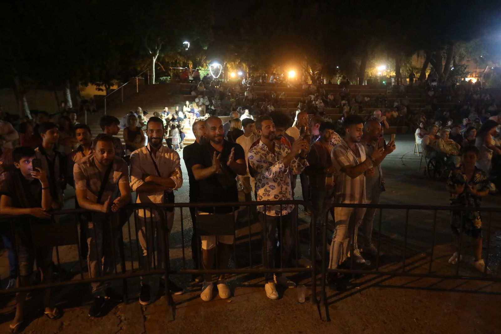La noche flamenca en el Parque de San Fernando, en imágenes
