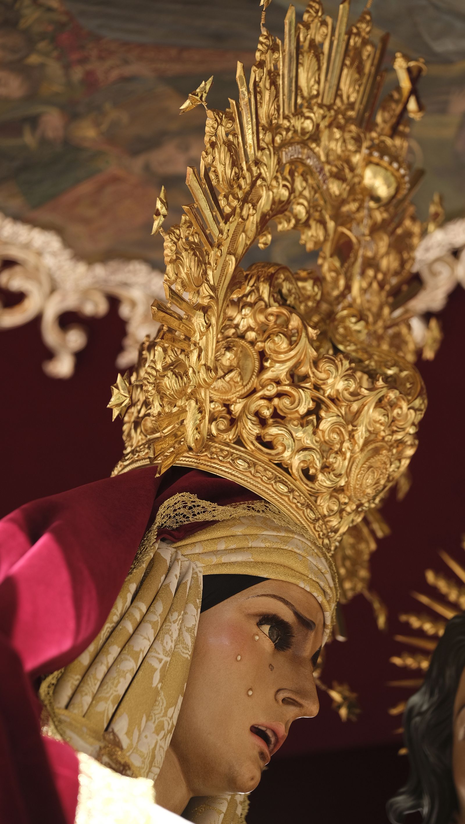Fotogalería de la procesión de Coronación. Semana Santa Almería 2022.