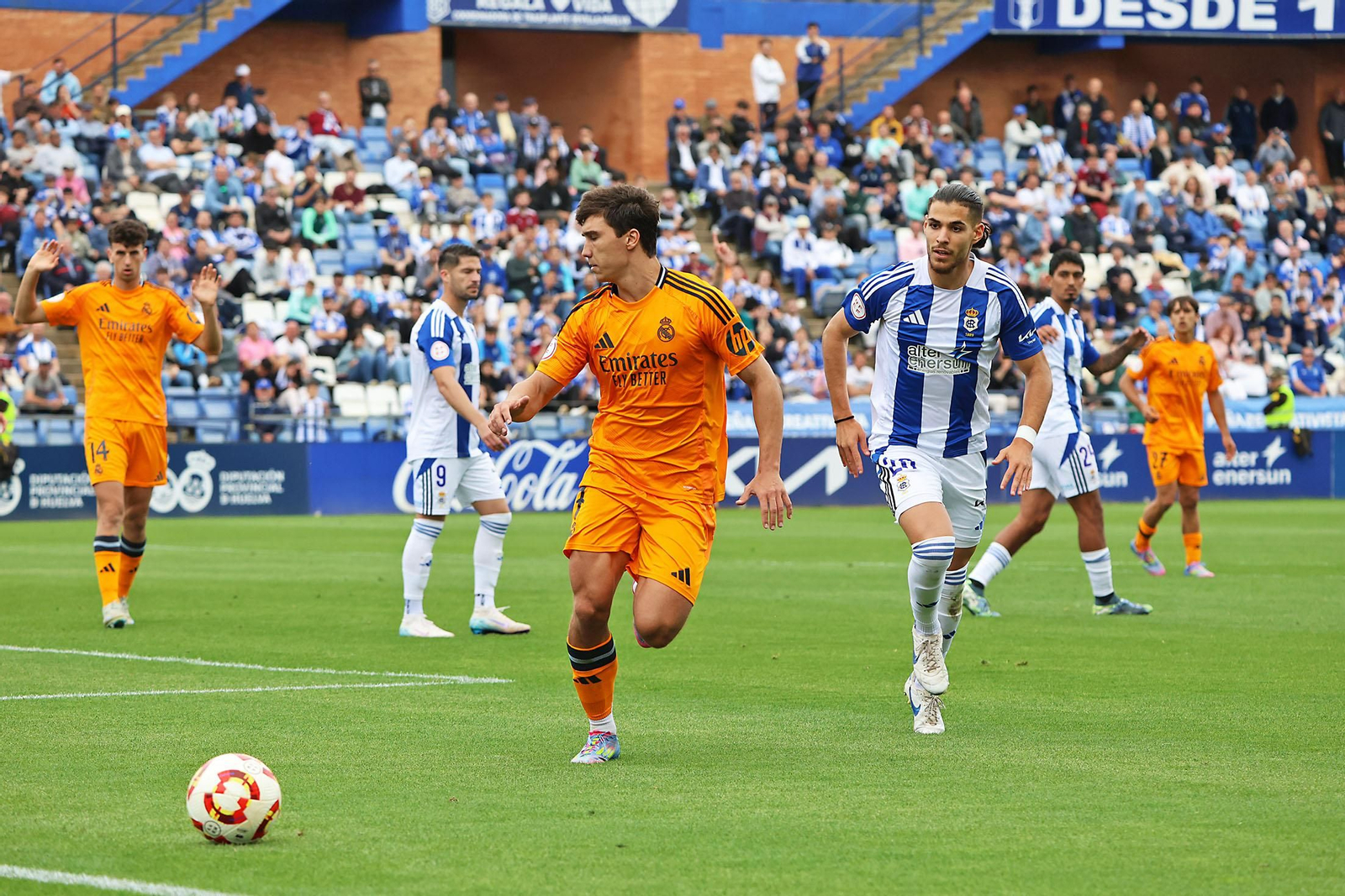 Las imágenes del Recreativo de Huelva- Real Madrid Castilla