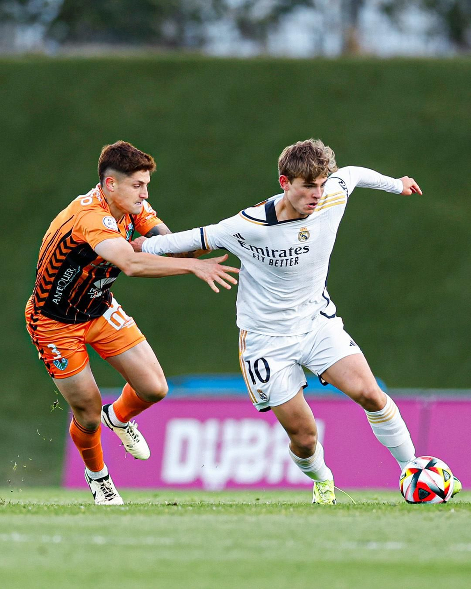 El Real Madrid Castilla - Antequera, en fotos