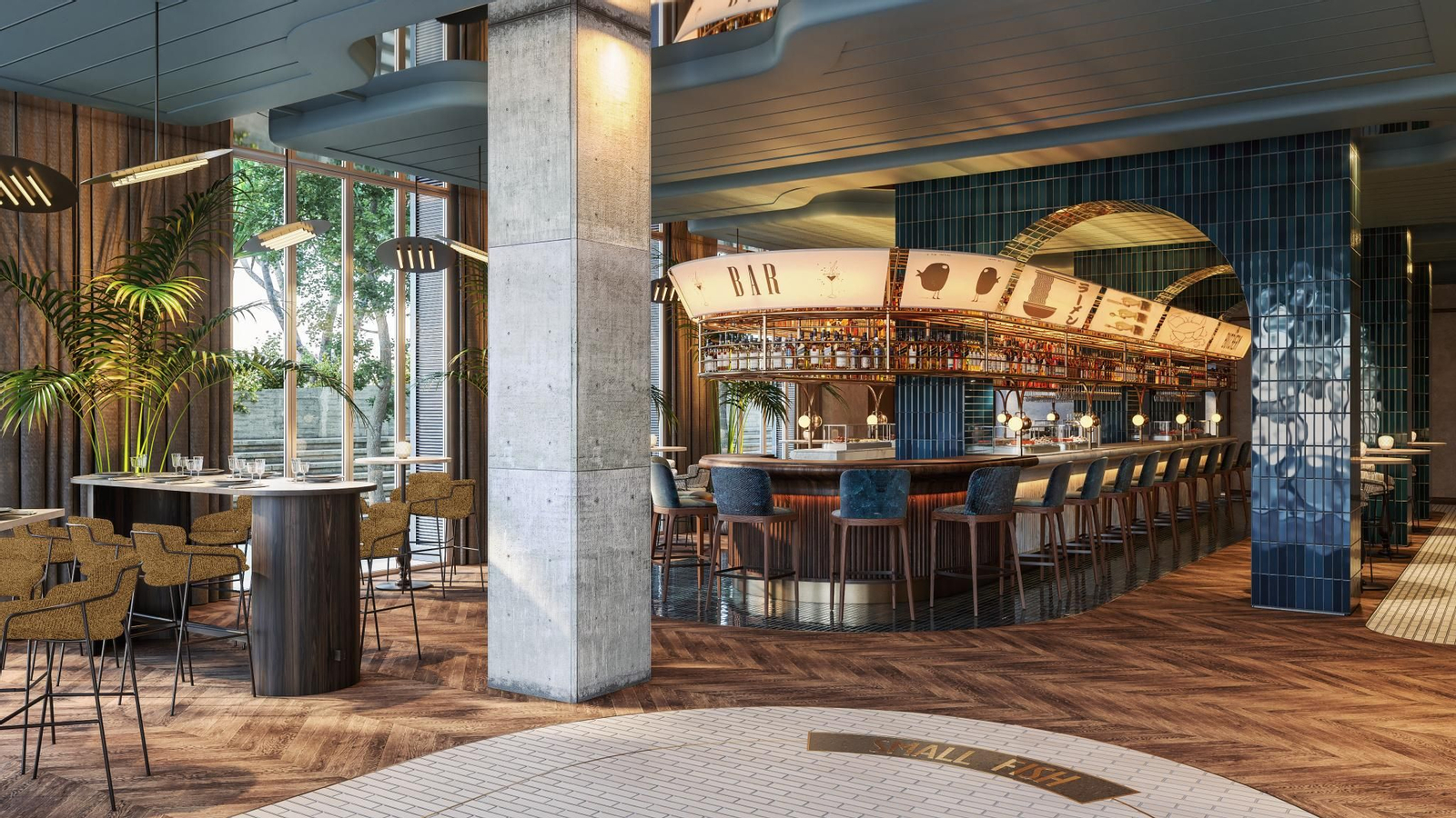 Fotos del hotel de 5 estrellas de La Equitativa, en Málaga.