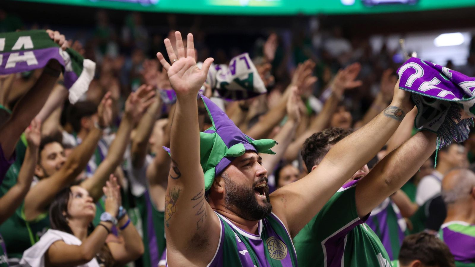 Las fotos del Unicaja-Barcelona, primer partido del play off de la Liga Endesa