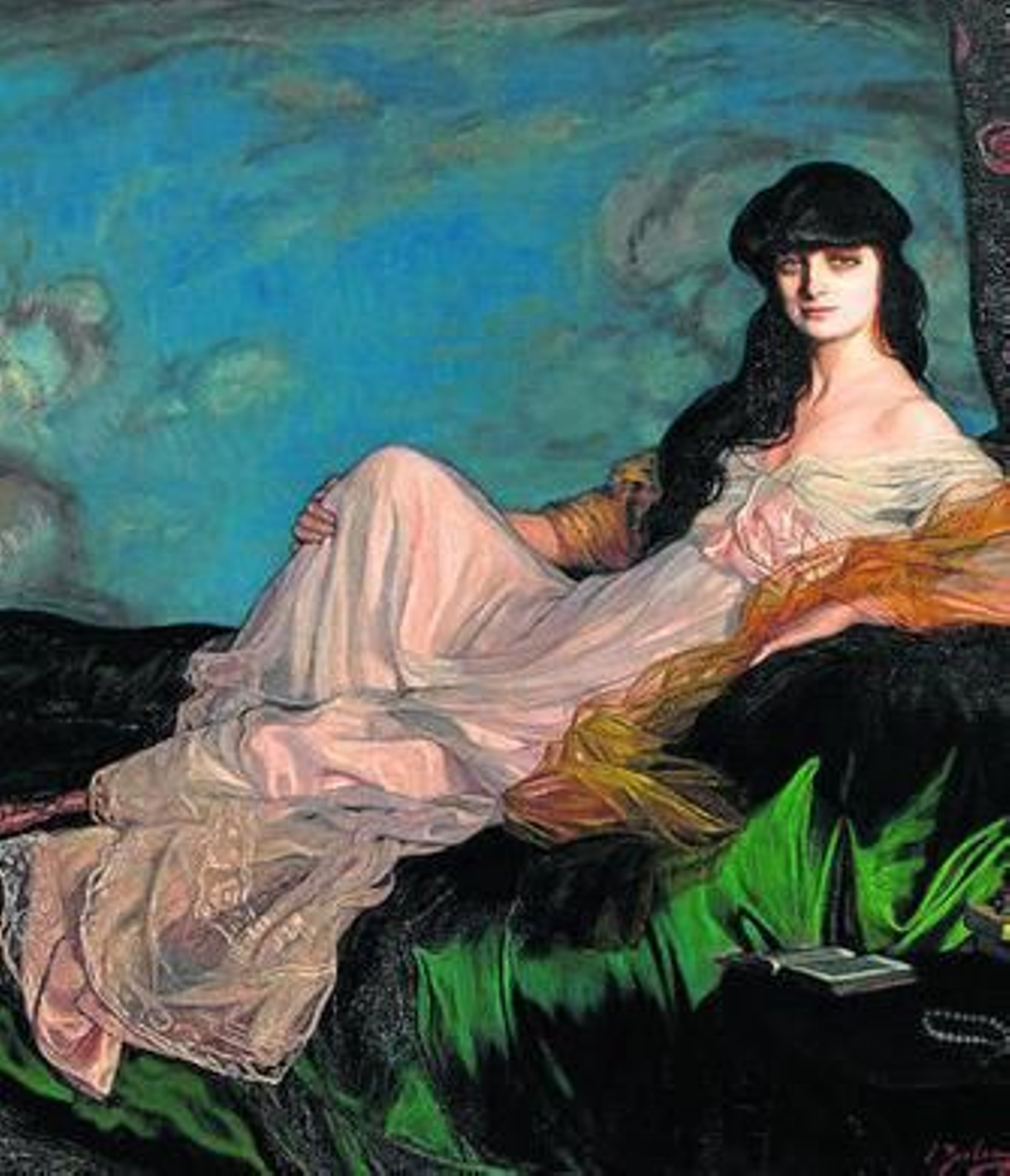 La obra de Zuloaga, 'Retrato de la condesa Mathieu de Noailles' (1913).