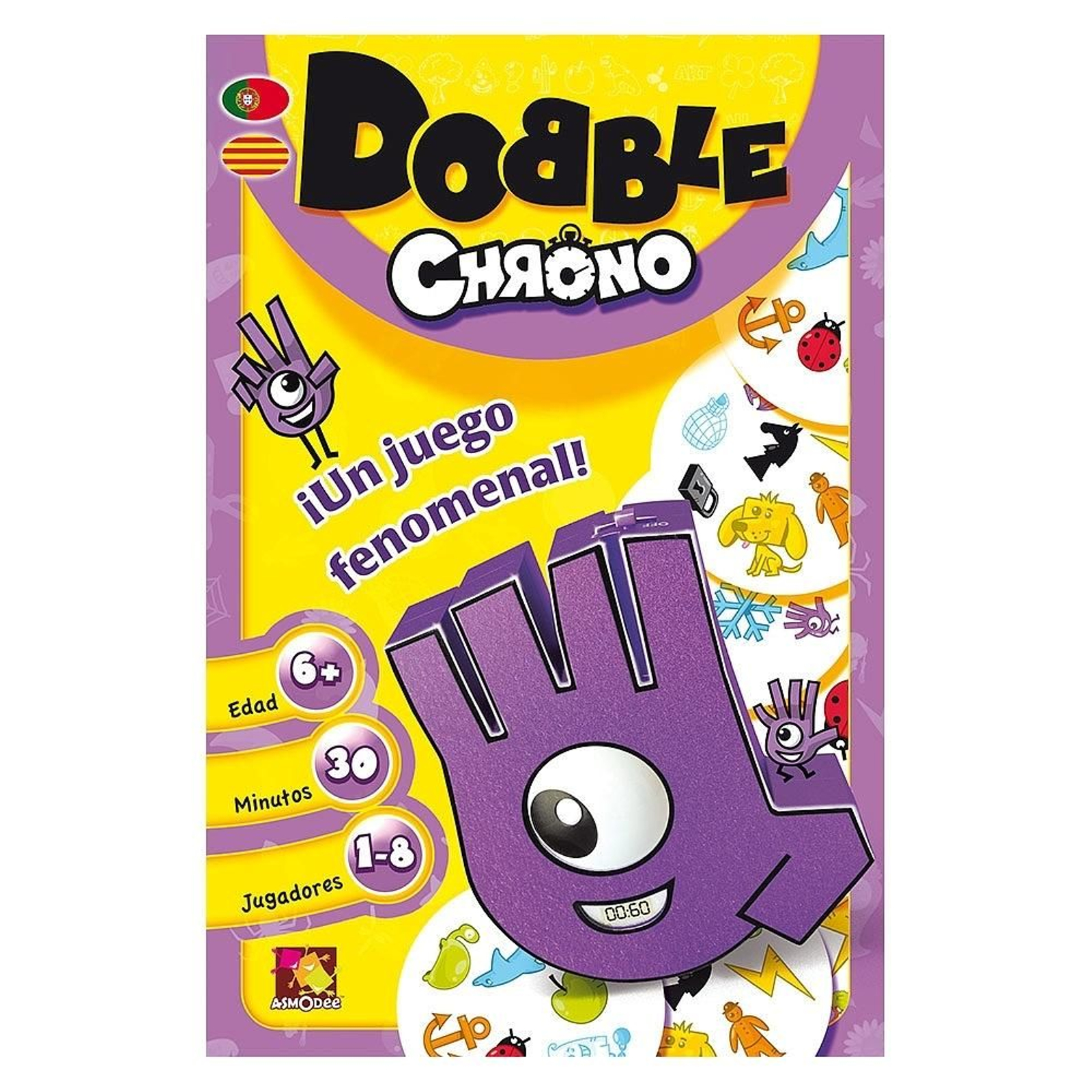 El juego de cartas Dobble es una propuesta para divertir a toda la familia.