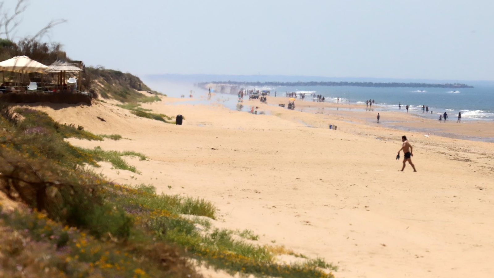 Playa de Punta Umbría.