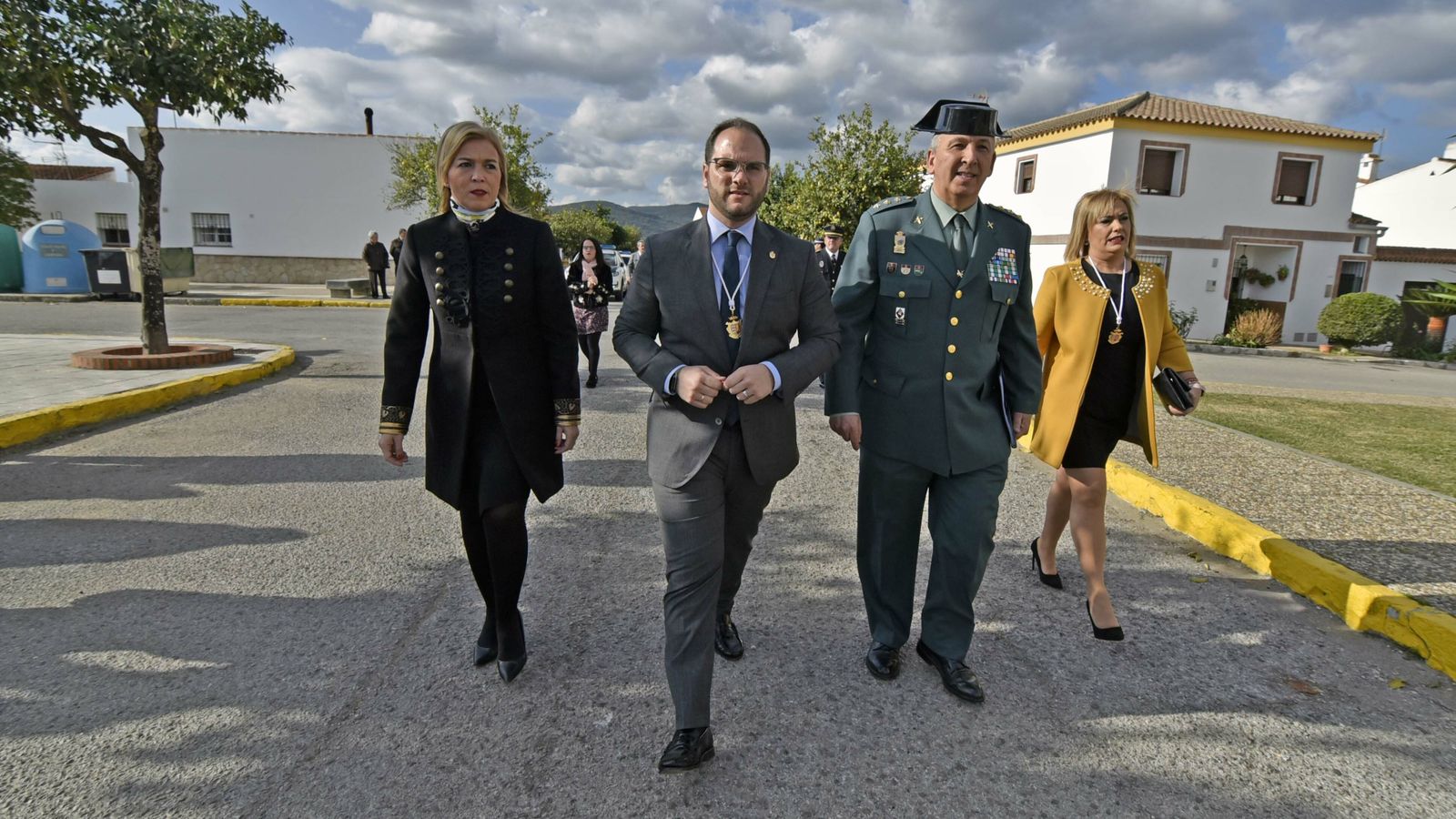 Las fotos del homenaje de Castellar a la Guardia Civil.