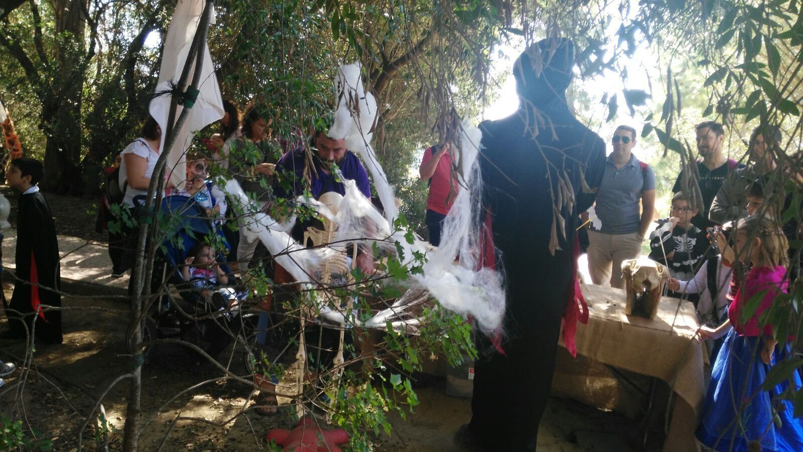 El personal del Zoobotánico transformó las instalaciones para la ocasión.