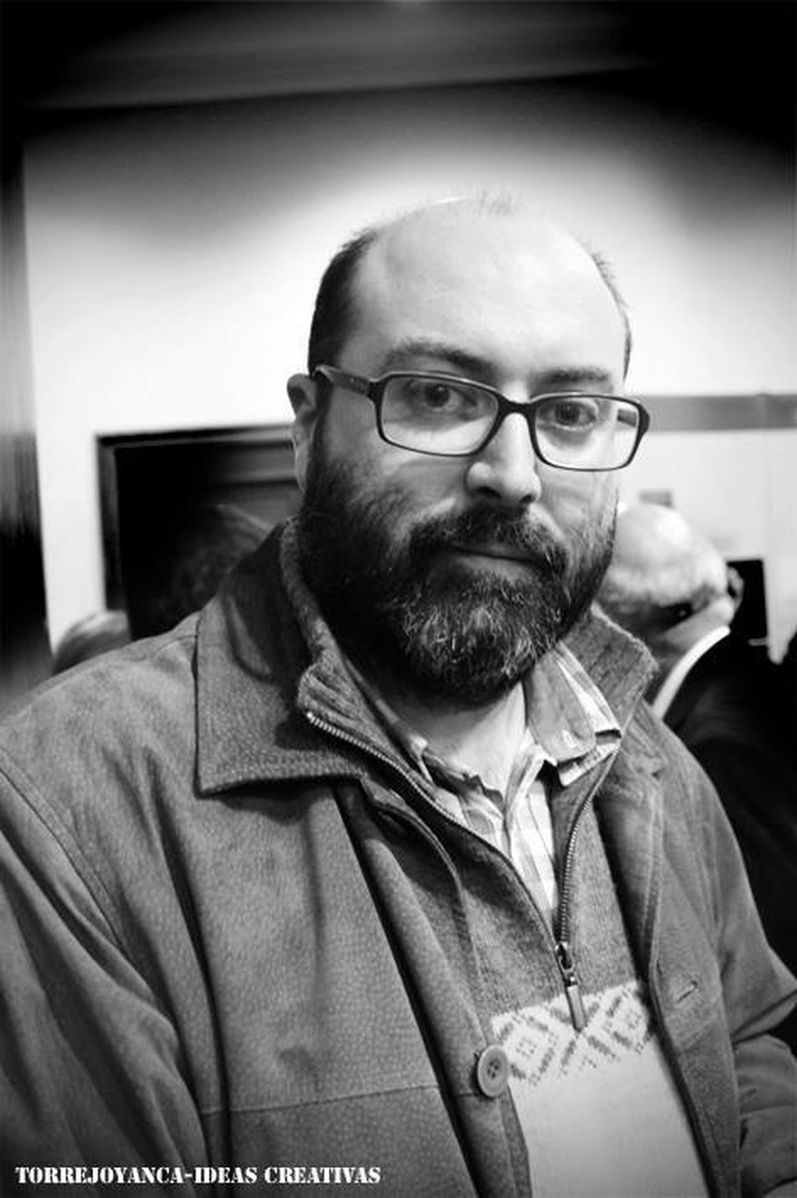 El autor Pedro Sánchez Sanz.