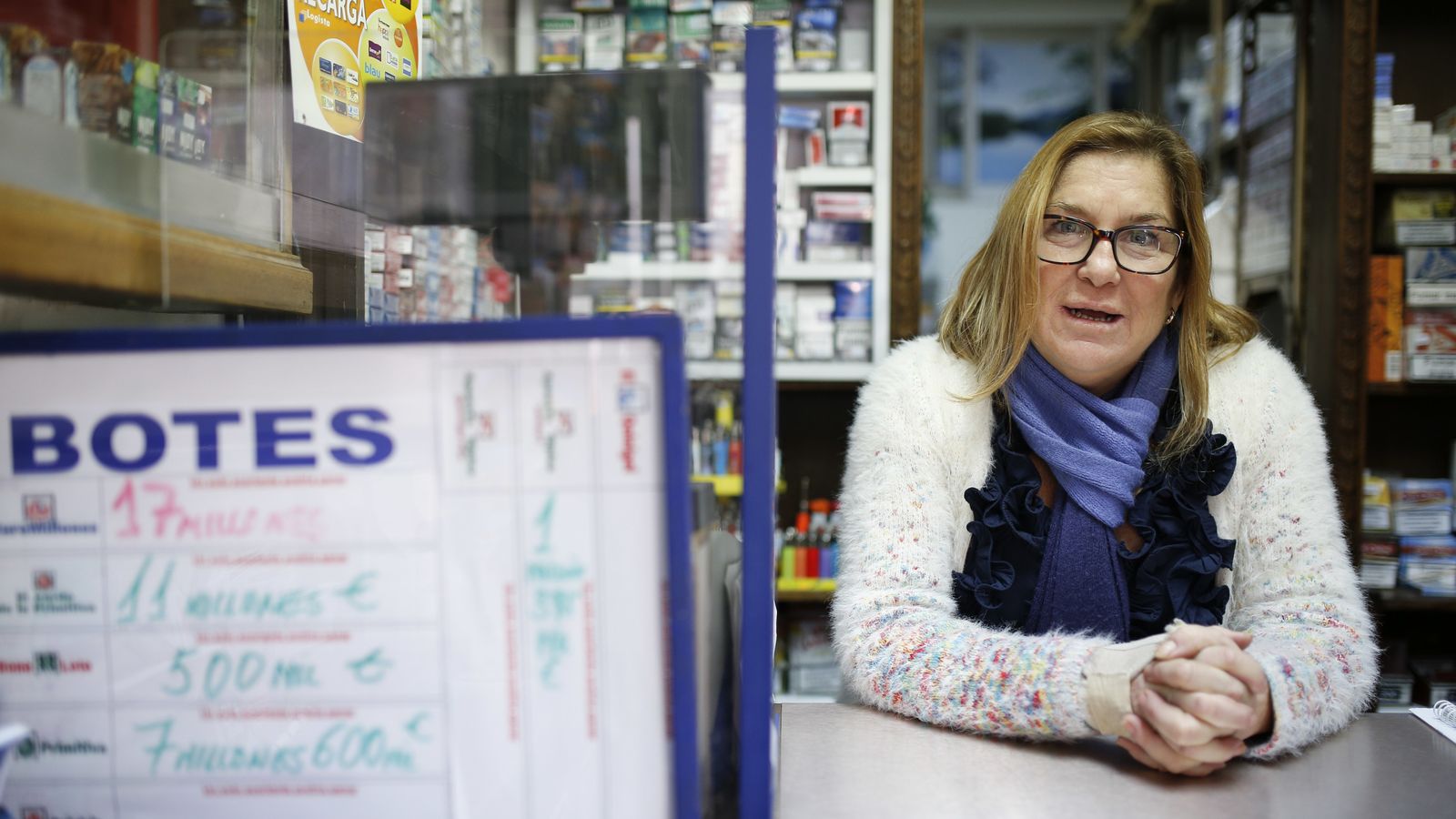 La administración de la Avenida, donde se ha vendido el segundo premio.