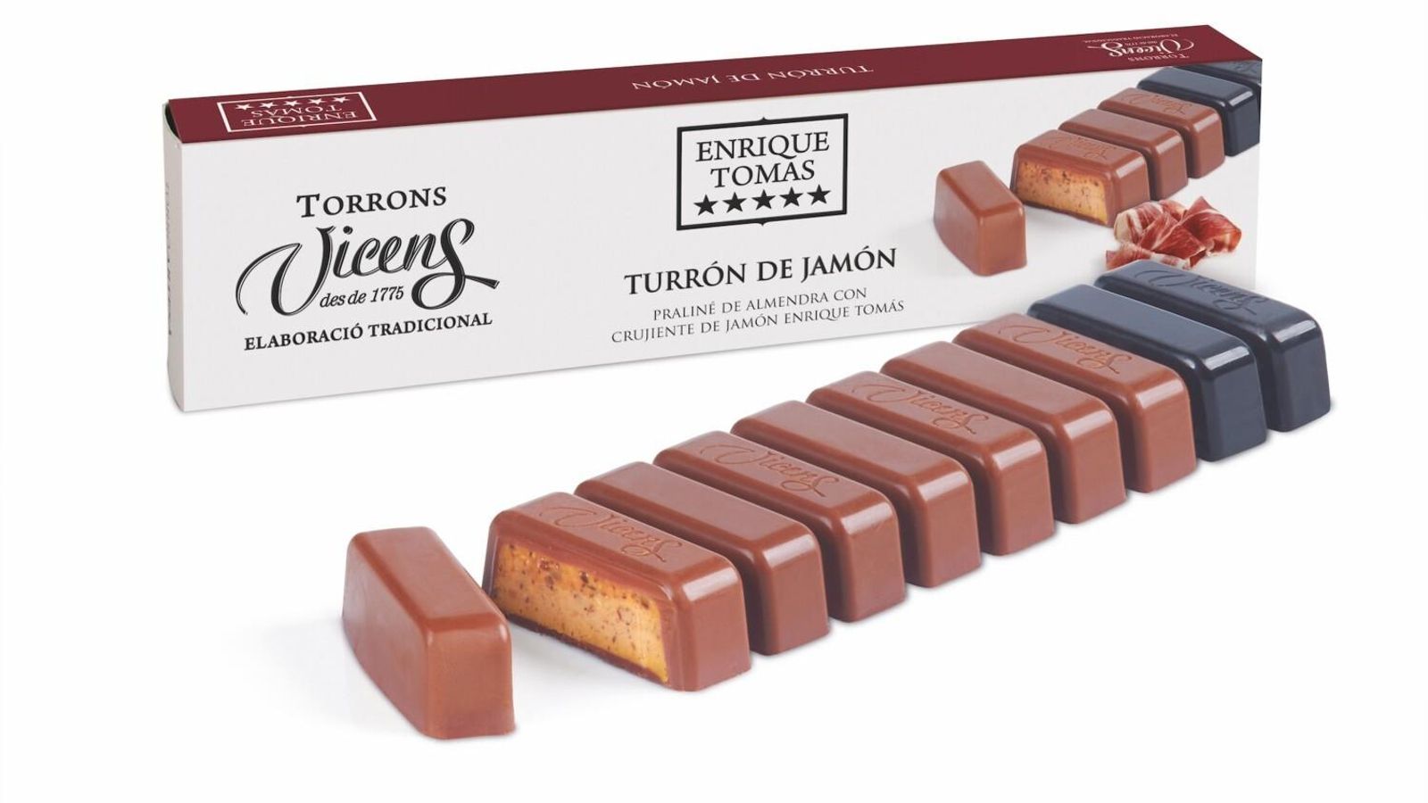 Turrón de jamón de Vicens