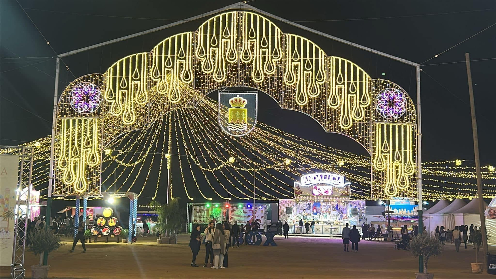 Este año el recinto ferial ha lucido aún más espectacular.JPG