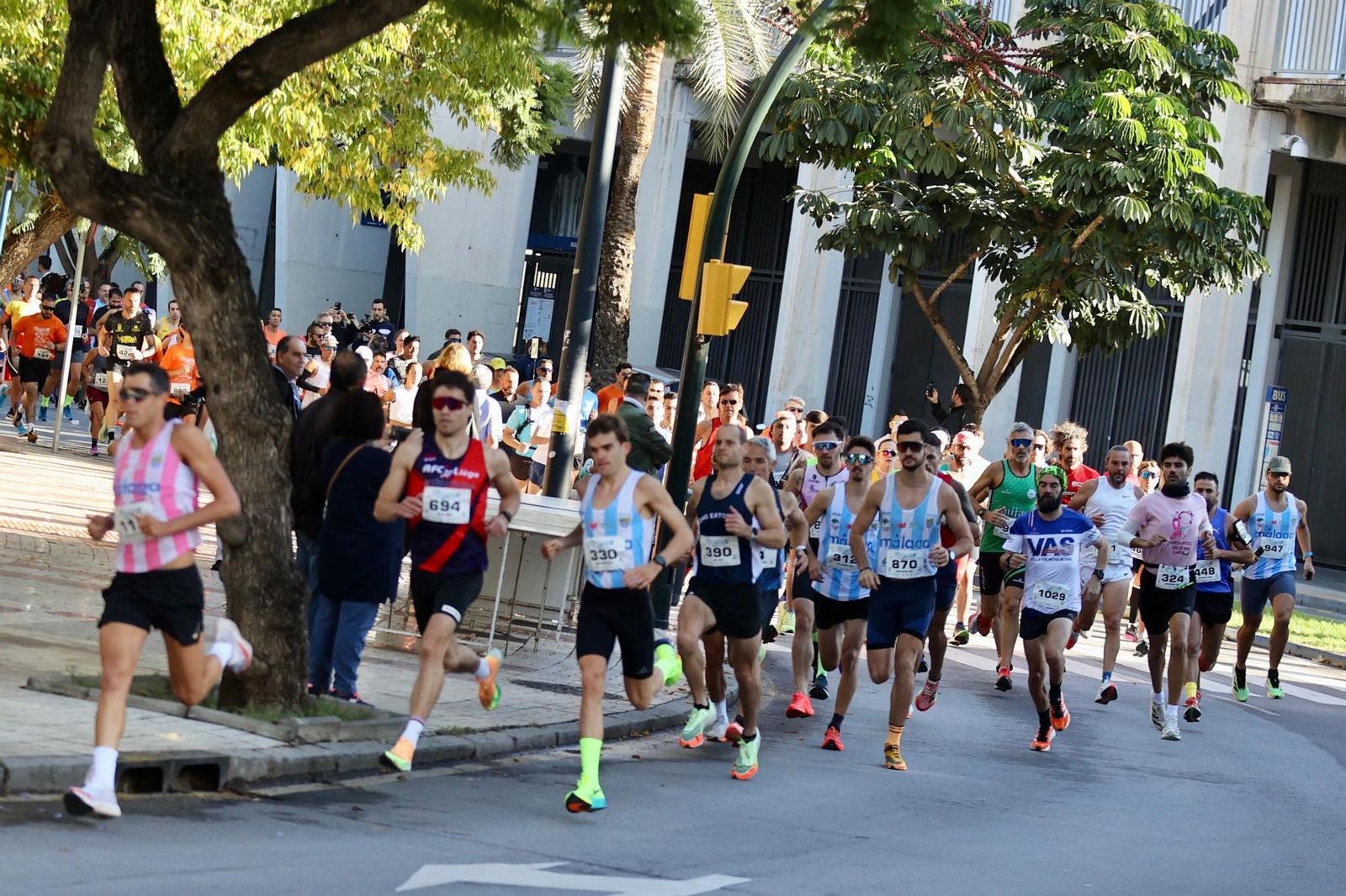 Búscate en las fotos de la Carrera de la Prensa en Málaga