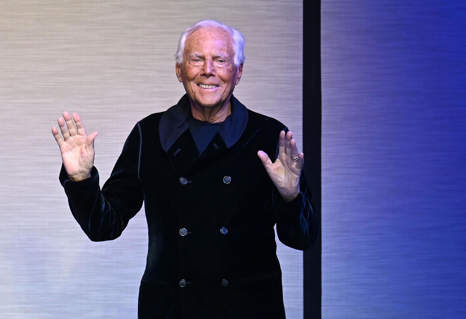 Giorgio Armani (91 años) - Diseñador de moda italiano, fundador de la casa Armani y uno de los grandes referentes del "made in Italy"