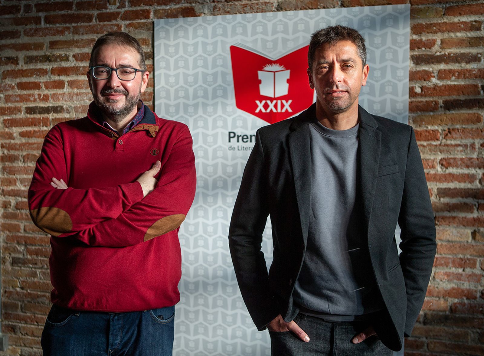 Los autores ganadores, Juan Ramón Santos y Pablo Guitiérrez