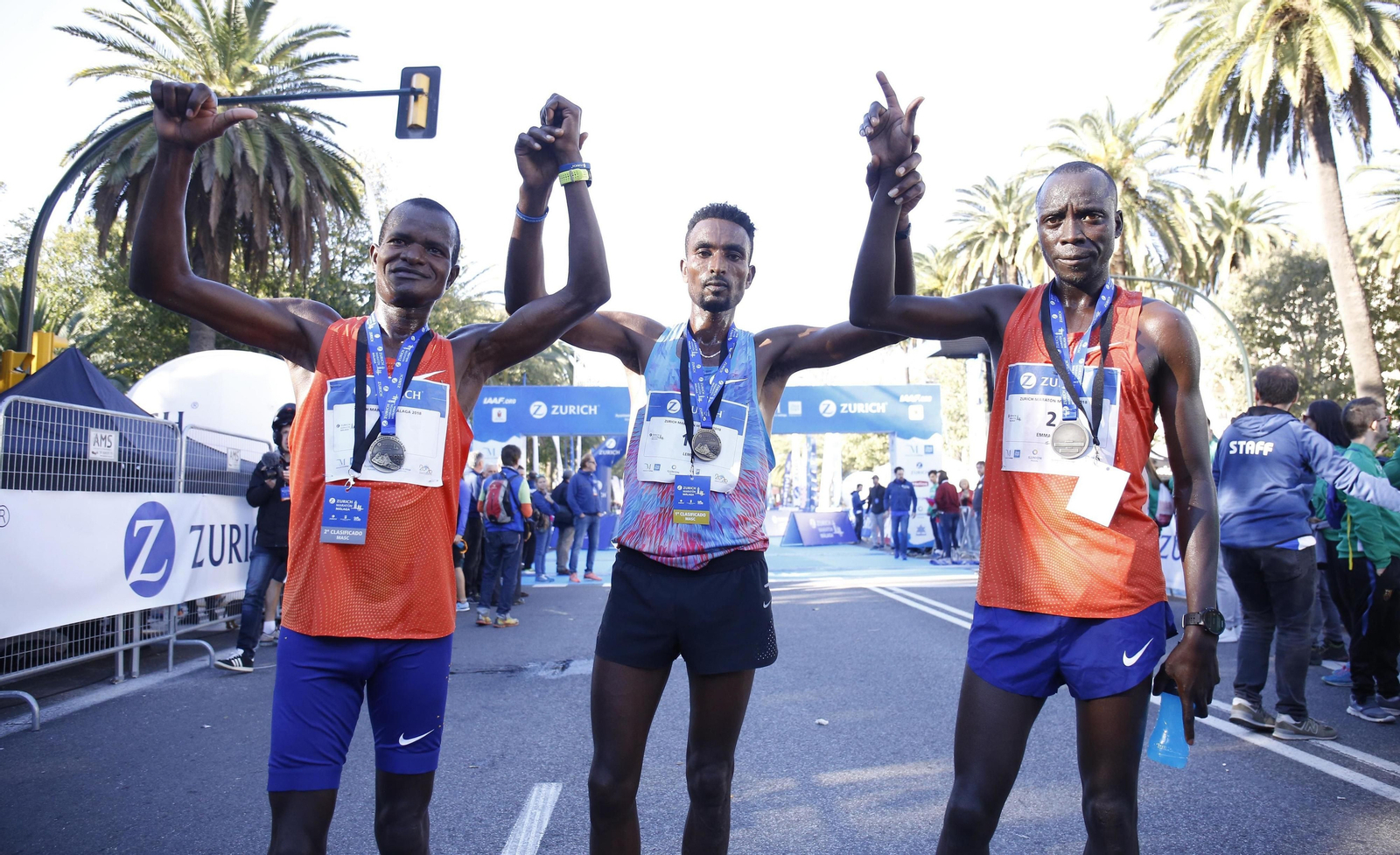 Las mejores fotos del Maratón de Málaga 2018