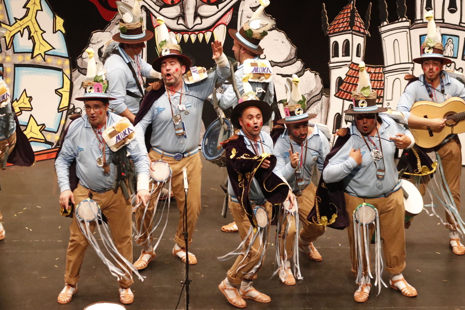 Final del concurso de Carnaval de la Concha Fina de La Línea