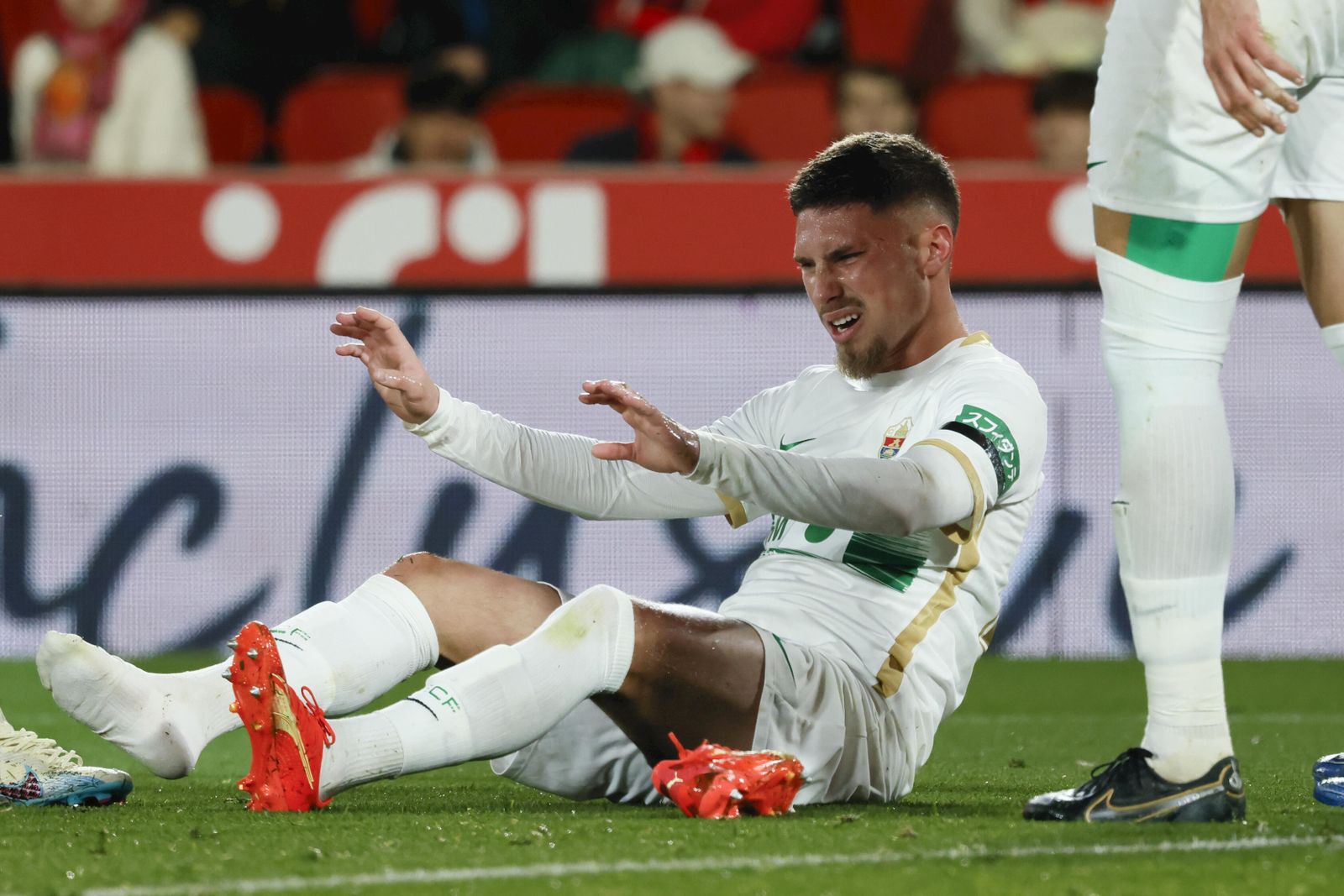 José Ángel Carmona, en el Mallorca-Elche de la pasada Liga.