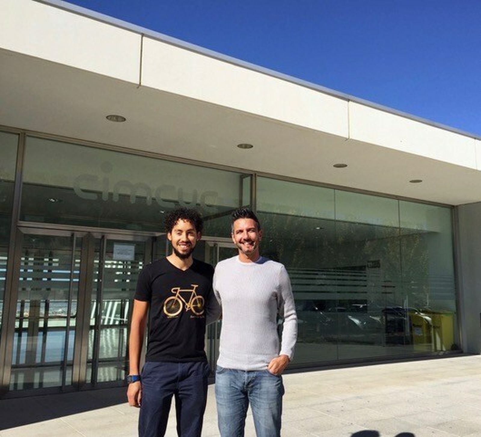 Darias Holgado y Thomas Zandonai, los dos de los autores del trabajo