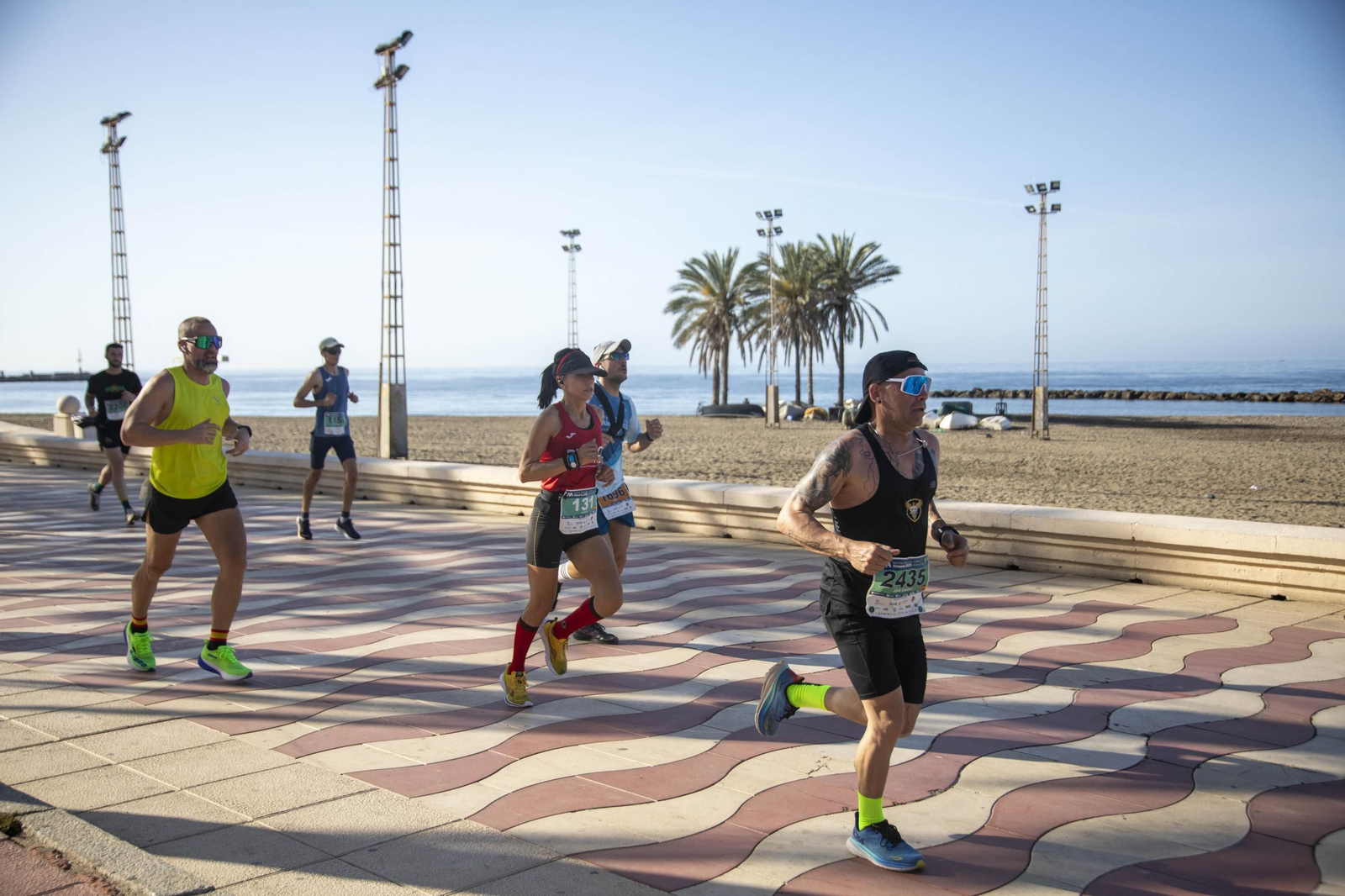 El Medio Maratón de Almería 2025, en imágenes