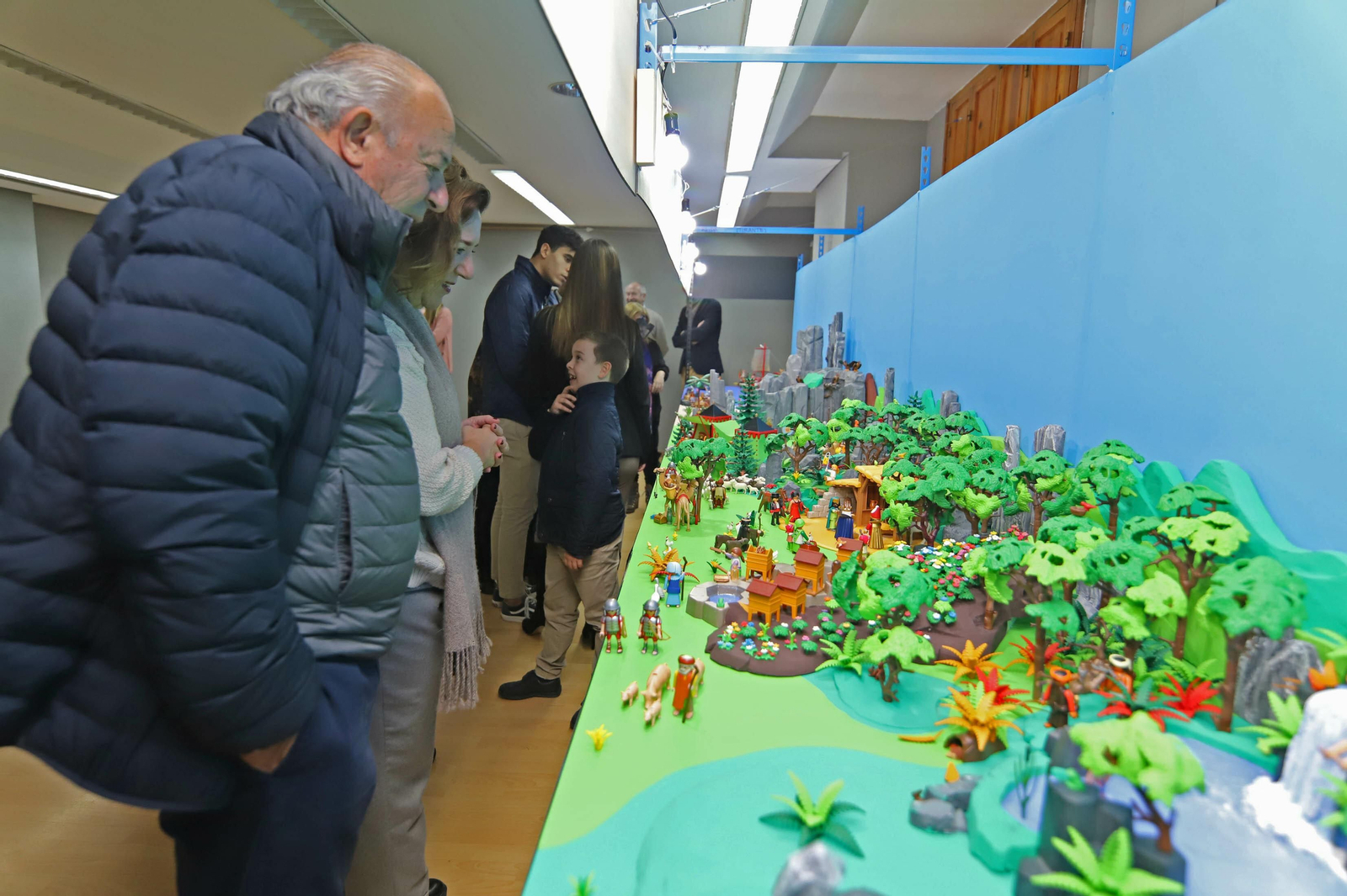 Inauguración Belén de Playmobil de Diario de Jerez