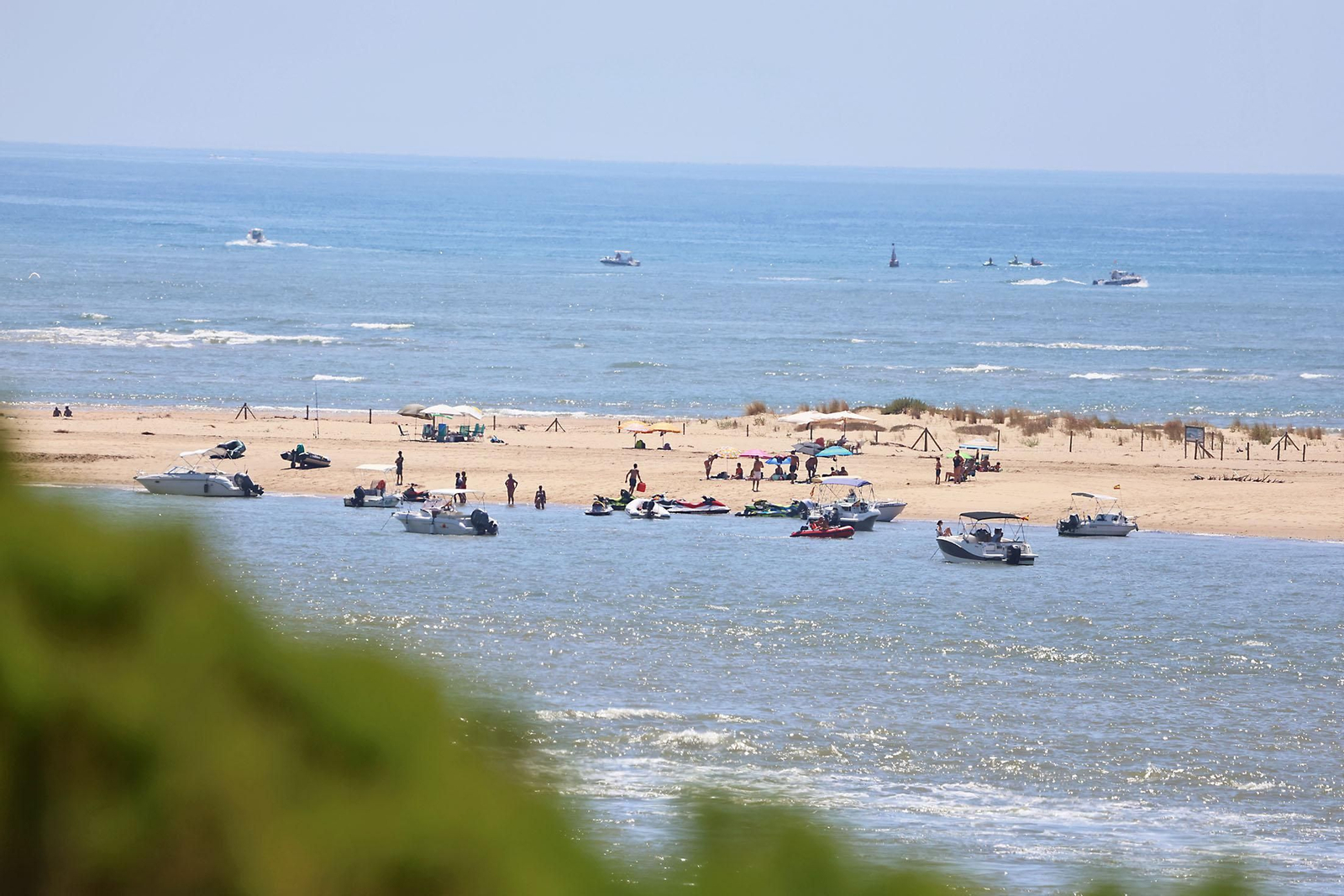 Las espectaculares vistas de la Flecha del Rompido desde el mirador de Nuevo Portil