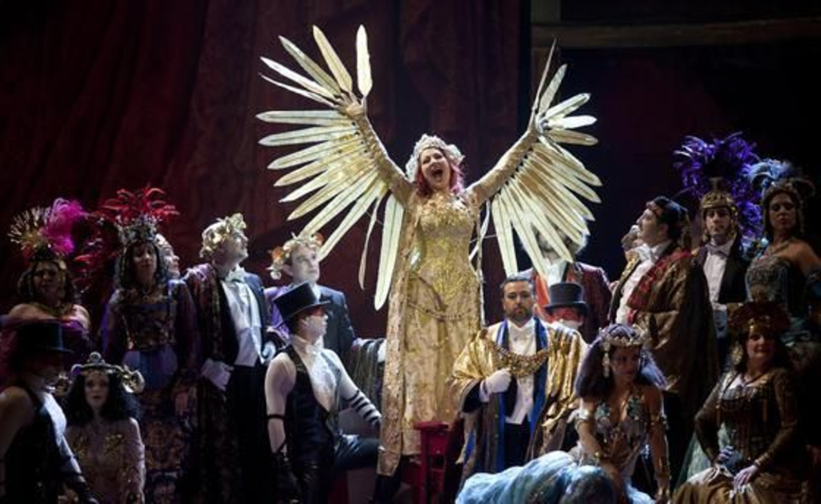 Imágenes del ensayo general de 'Thaïs', de Jules Massenet. / Antonio Pizarro