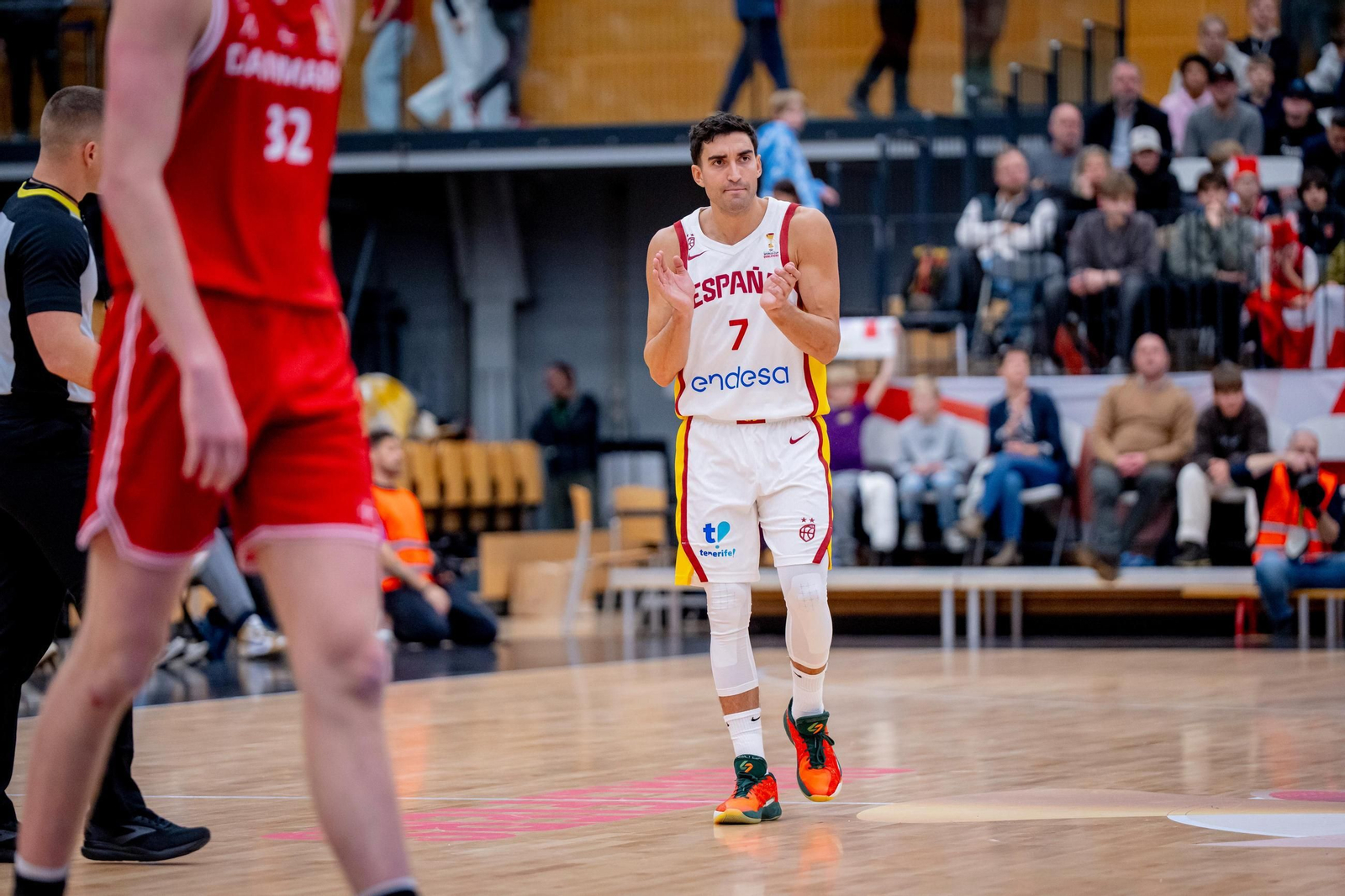 Las mejores fotos del Dinamarca-España de baloncesto