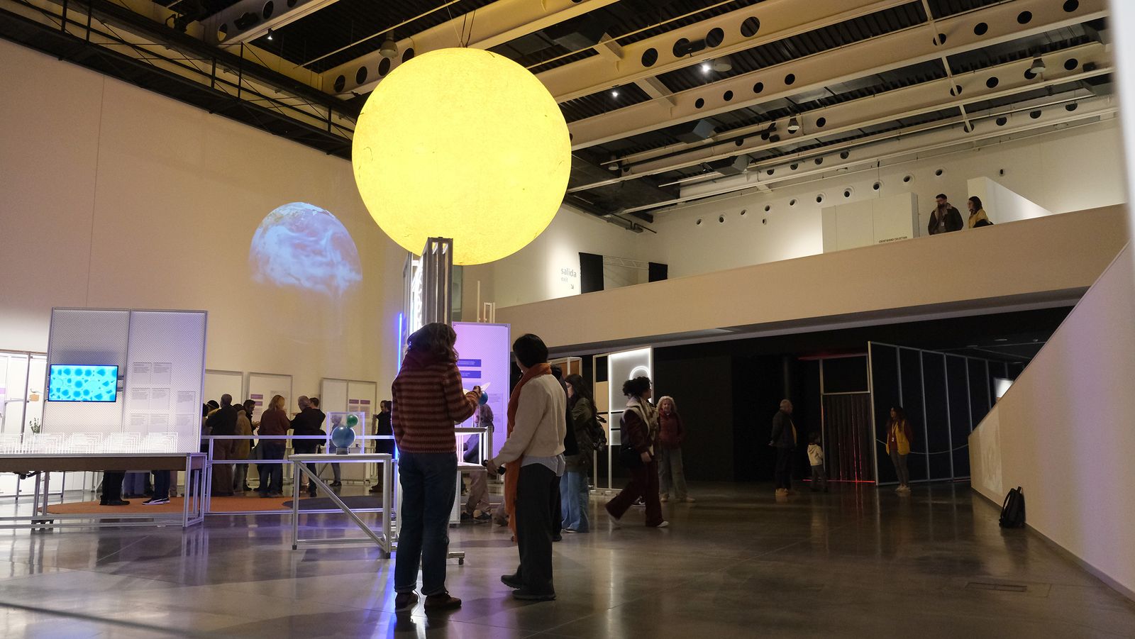Un detalle de la muestra que acoge el Parque de las Ciencias.