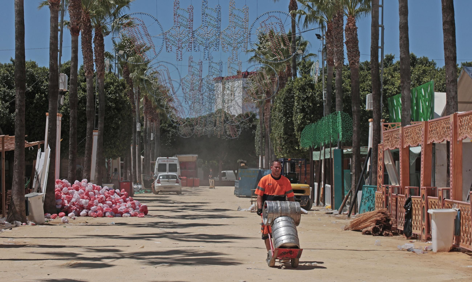 Resaca de la Feria de Jerez, Domingo de recogida y cacharritos